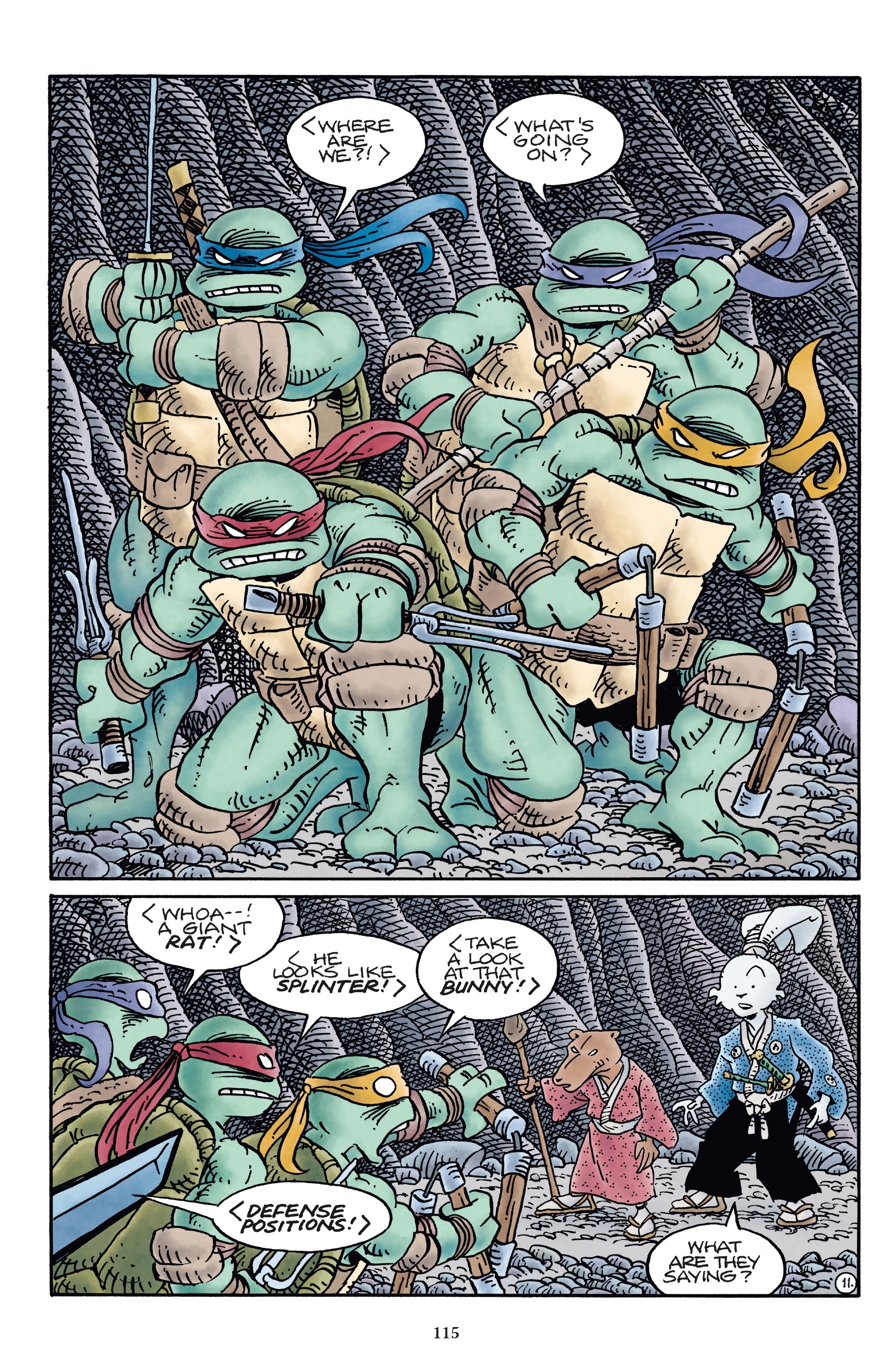 Read online Usagi Yojimbo/Teenage Mutant Ninja Turtles: The Complete Collection comic -  Issue # TPB (Part 2) - 8