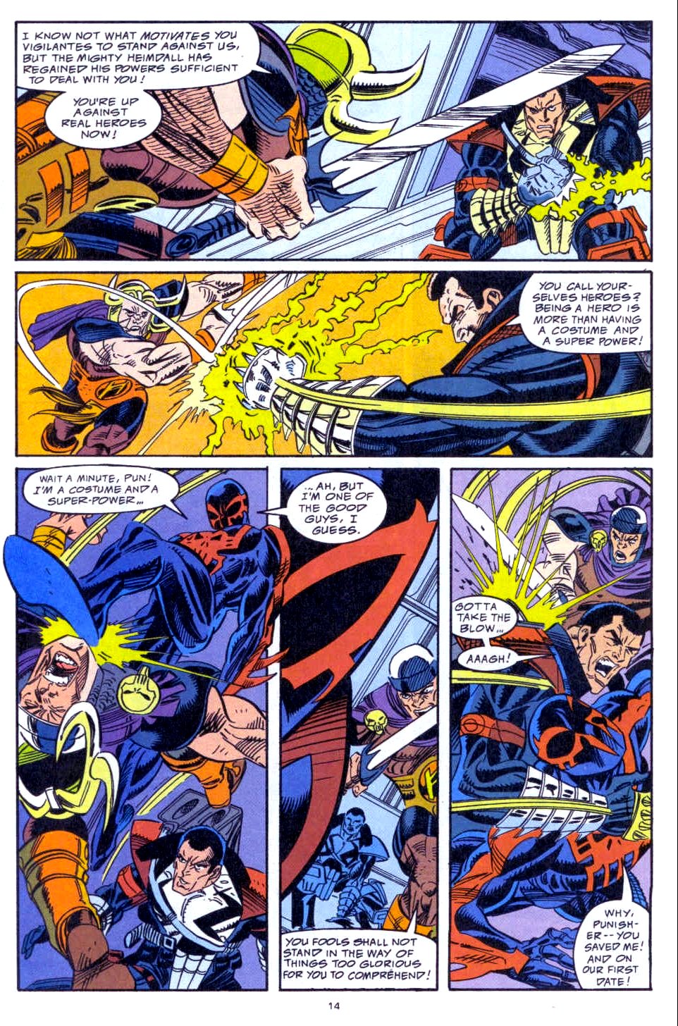 Read online Punisher 2099 comic -  Issue #13 - 11