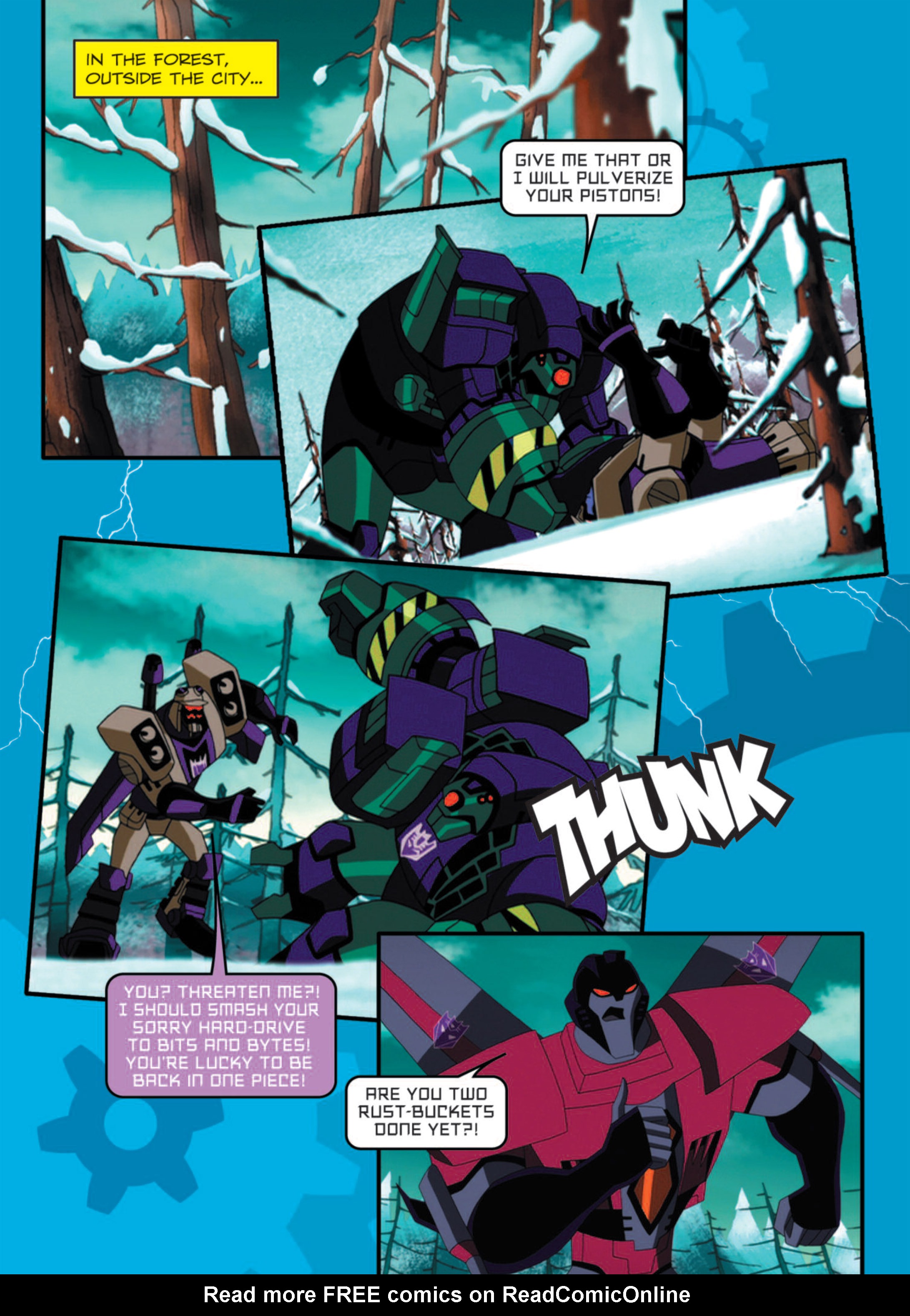 Read online Transformers Animated comic -  Issue #7 - 18