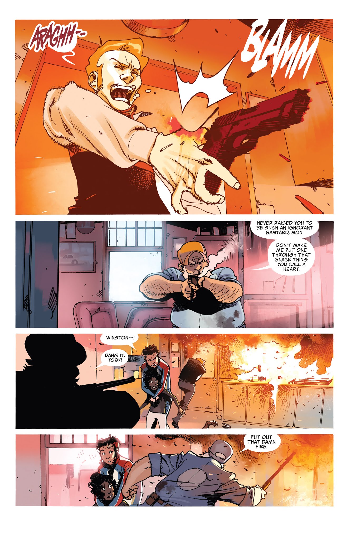 Read online Death Or Glory comic -  Issue #5 - 17