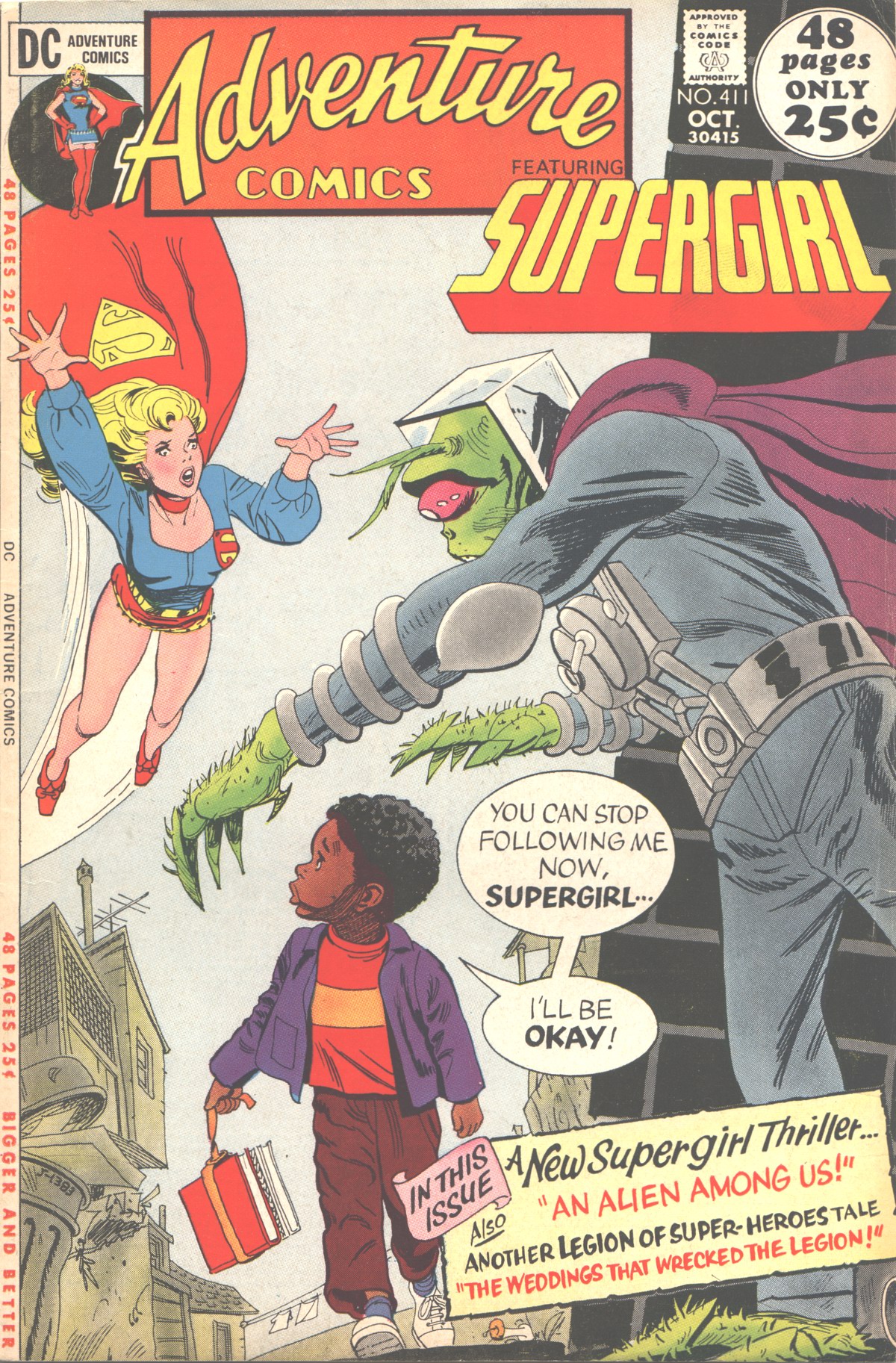 Read online Adventure Comics (1938) comic -  Issue #411 - 1