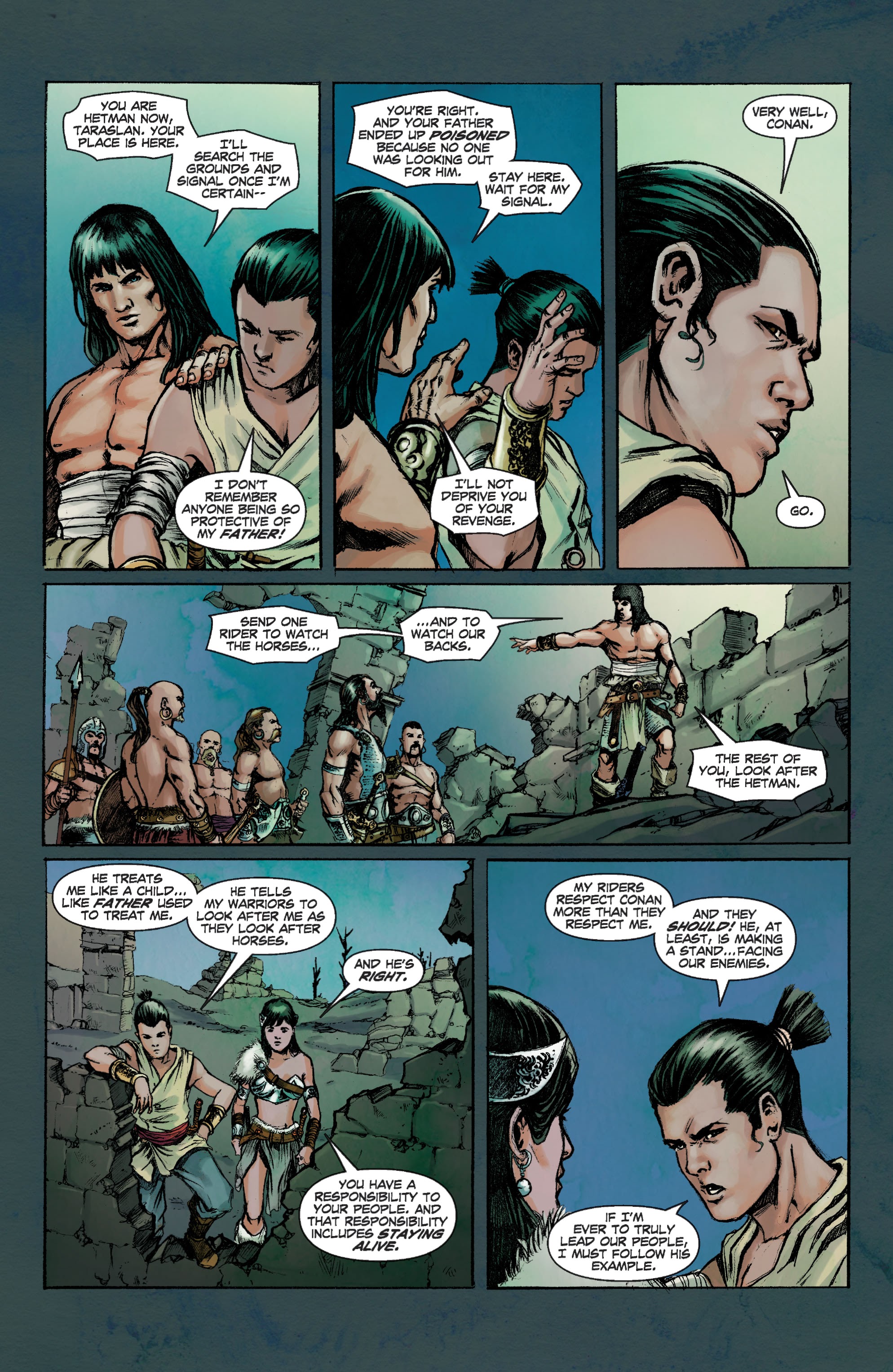Read online Conan Chronicles Epic Collection comic -  Issue # TPB Blood In His Wake (Part 3) - 30