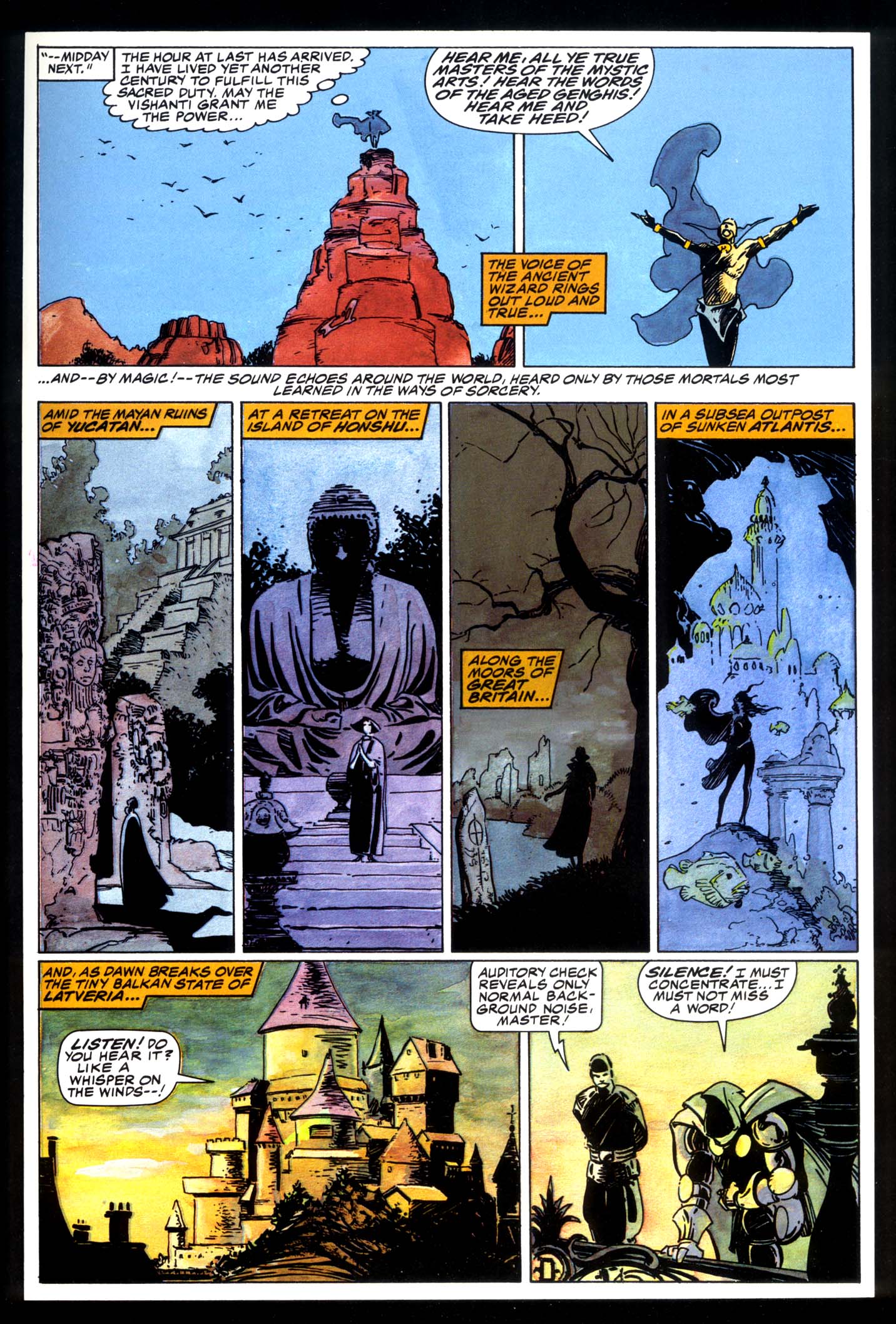 Read online Marvel Graphic Novel comic -  Issue #49 - Doctor Strange & Doctor Doom - Triumph & Torment - 10