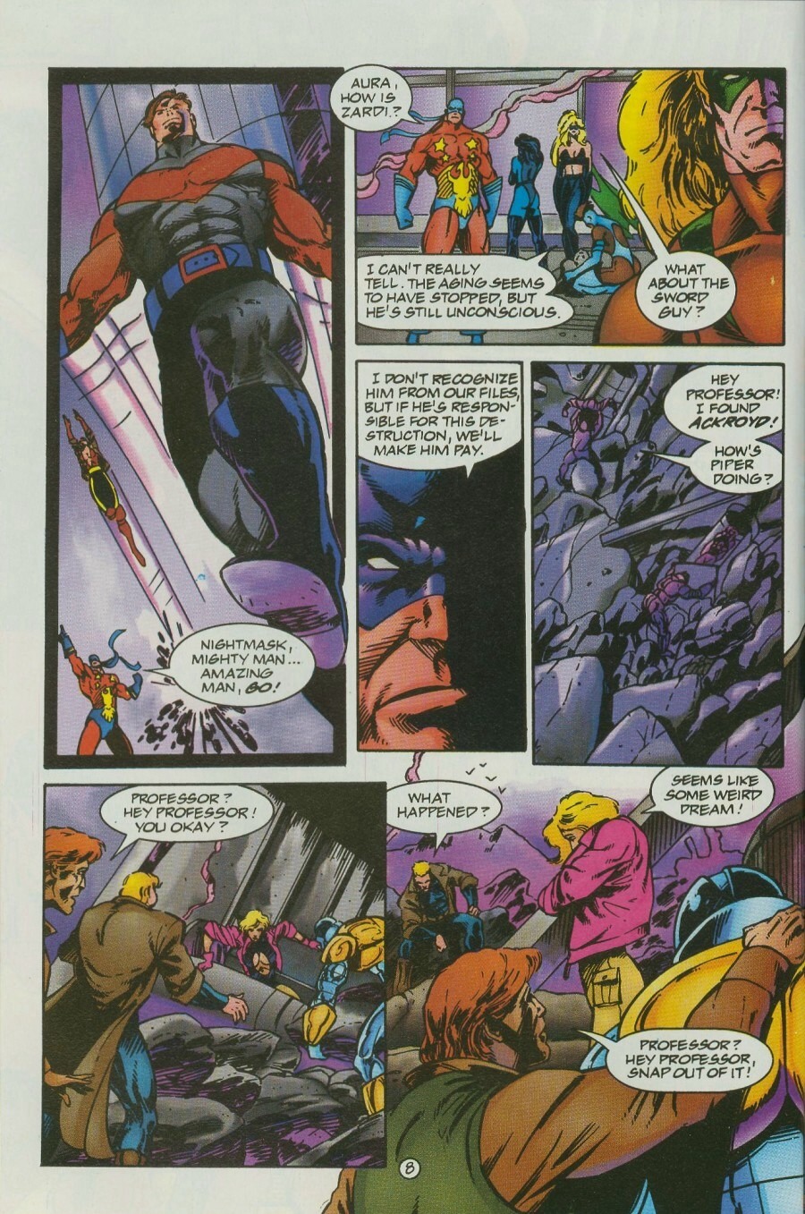 Read online Ex-Mutants comic -  Issue #12 - 9