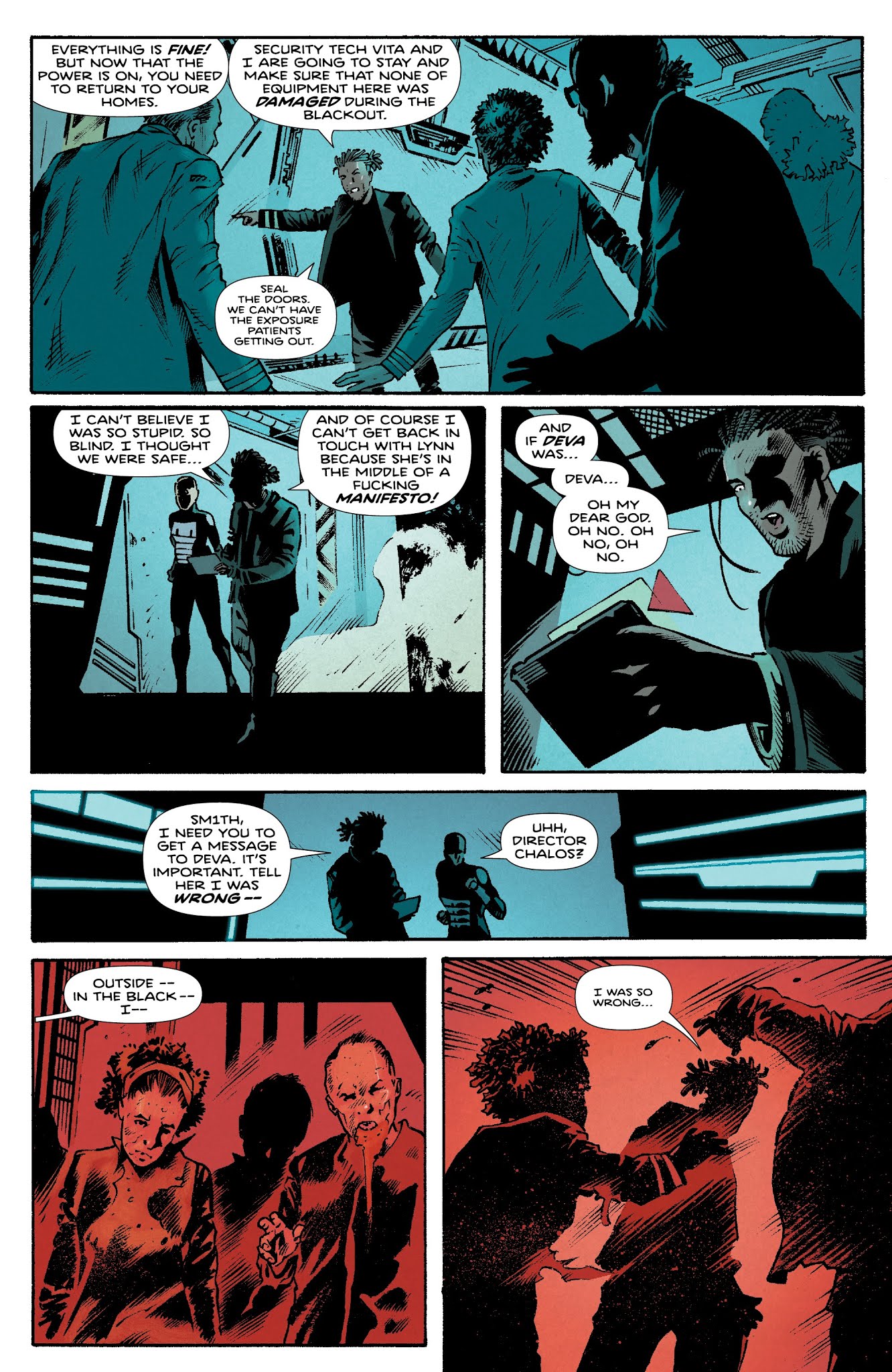 Read online Infinite Dark comic -  Issue #3 - 16