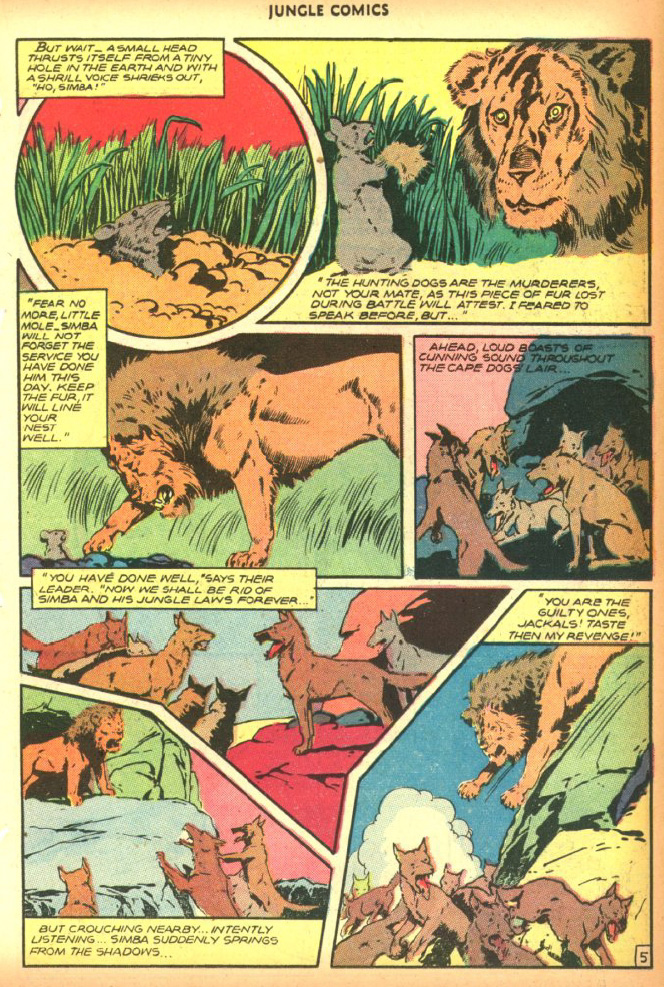 Read online Jungle Comics comic -  Issue #90 - 17