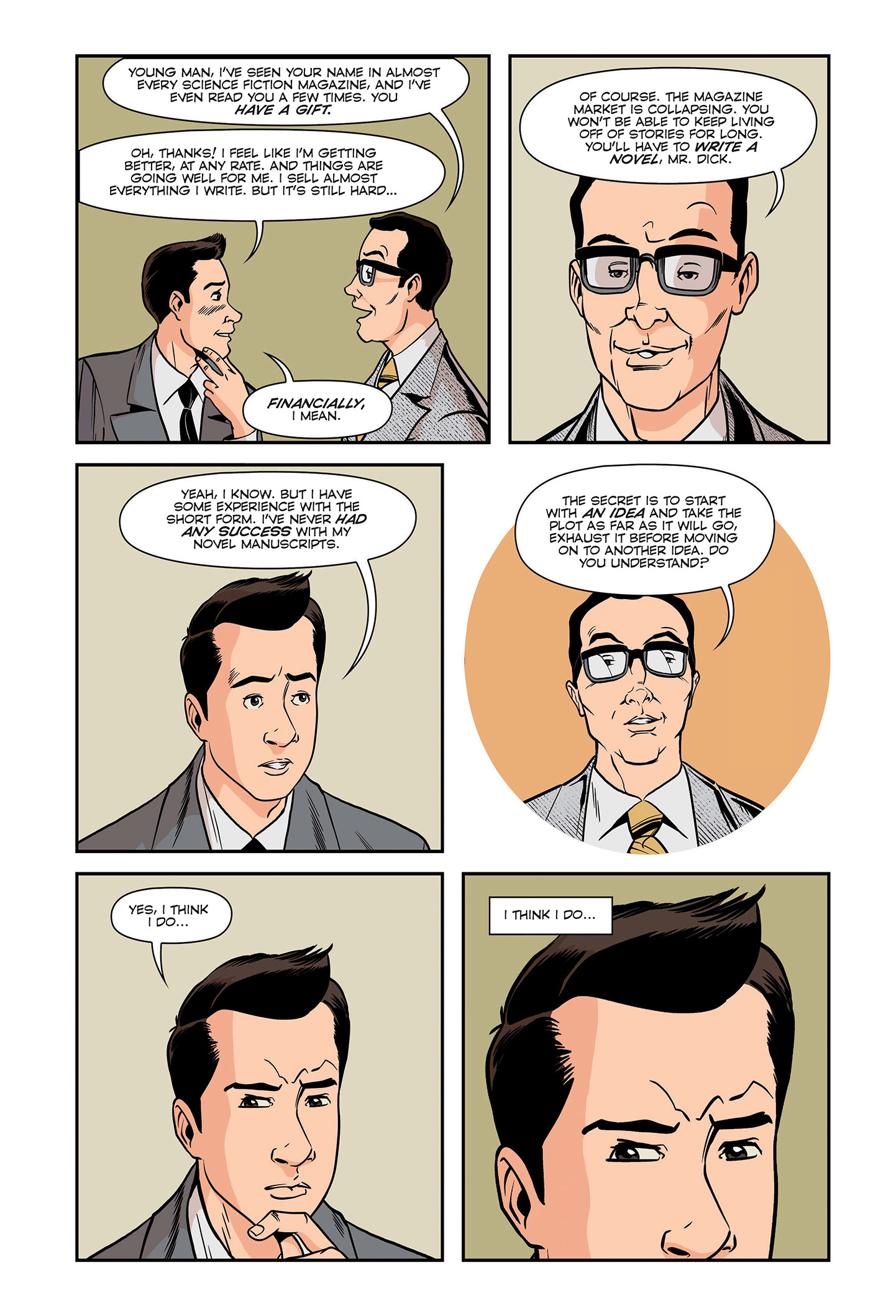 Read online Philip K. Dick: A Comics Biography comic -  Issue # TPB - 39