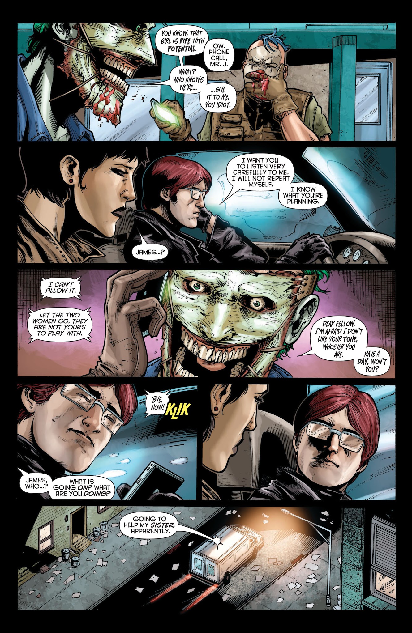 Read online The Joker: Death of the Family comic -  Issue # TPB - 173