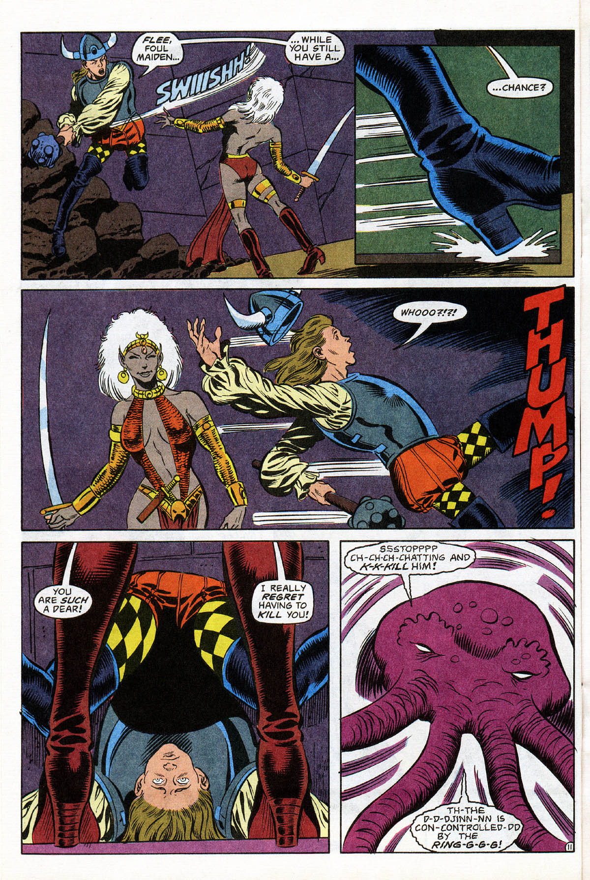 Read online Advanced Dungeons & Dragons comic -  Issue #12 - 13