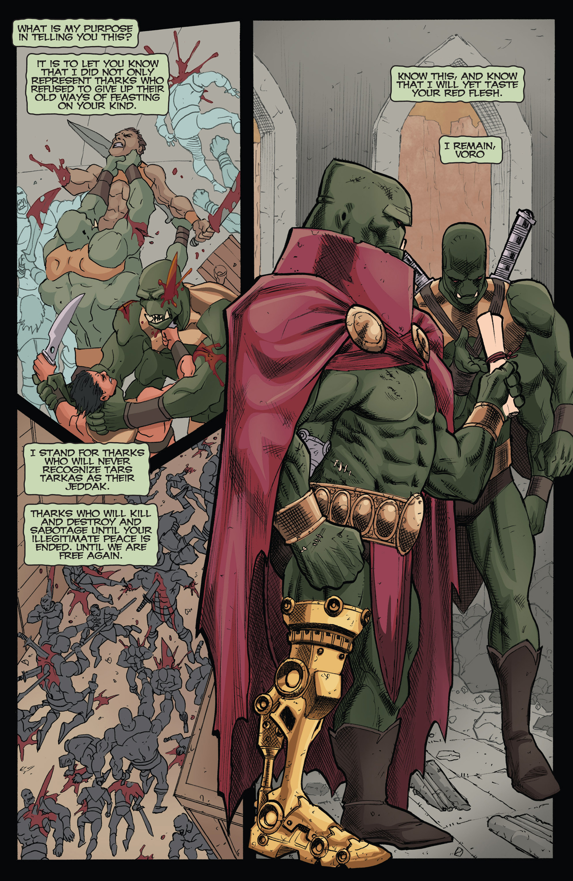 Read online Dejah Thoris and the Green Men of Mars comic -  Issue #6 - 15