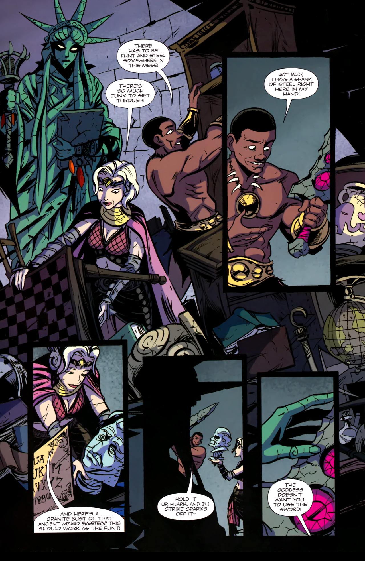 Read online Barack the Barbarian comic -  Issue #4 - 19