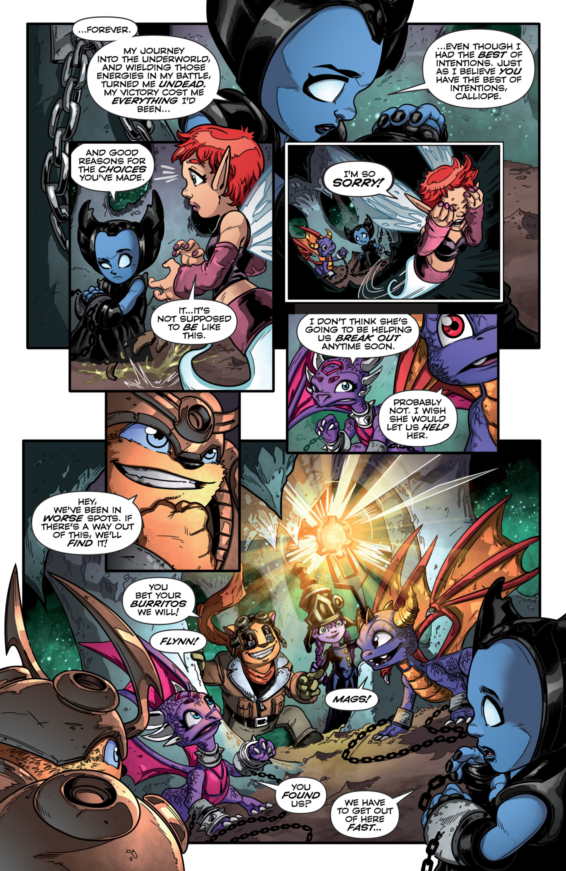 Read online Skylanders comic -  Issue #8 - 13