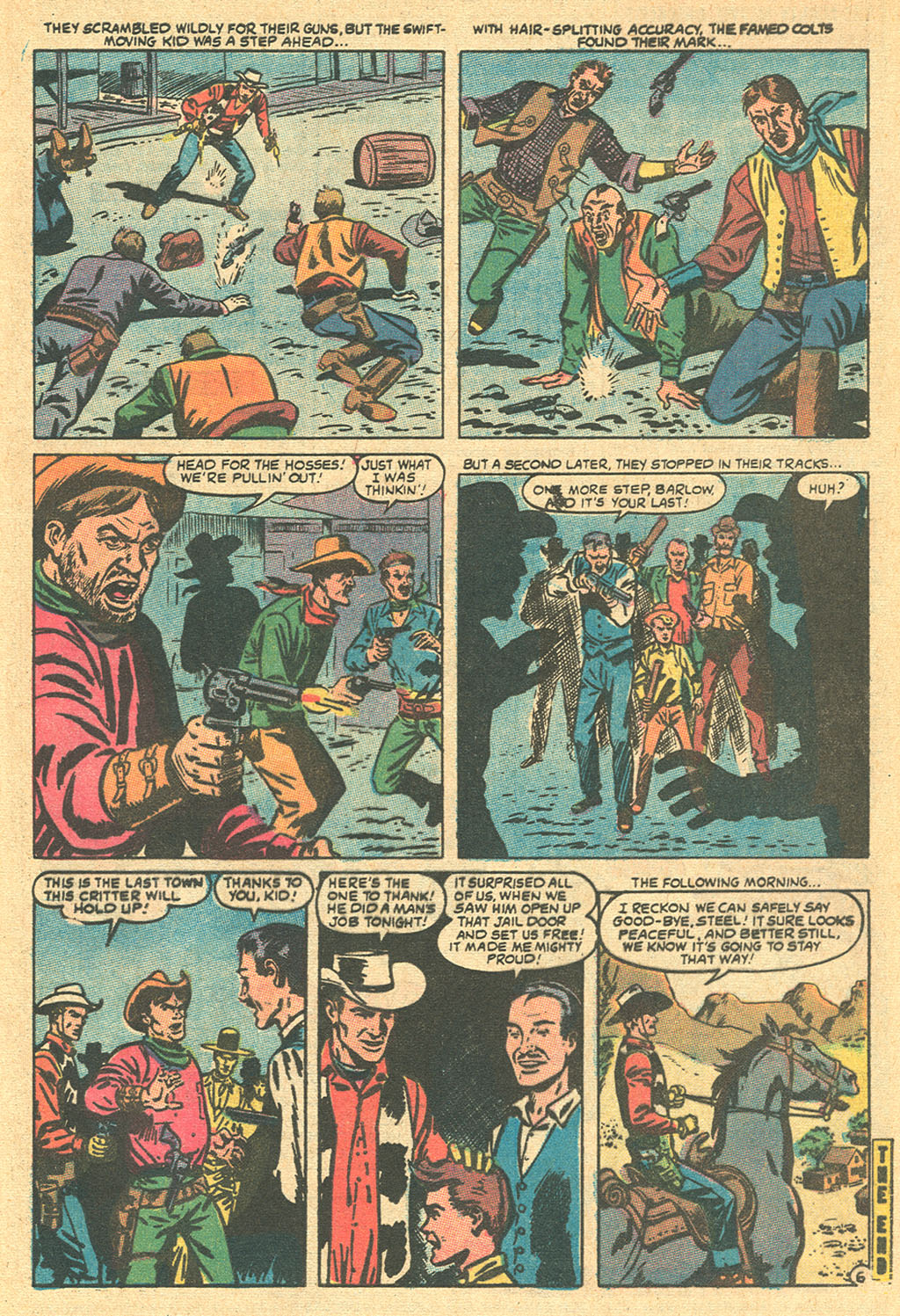 Read online Kid Colt Outlaw comic -  Issue #155 - 9
