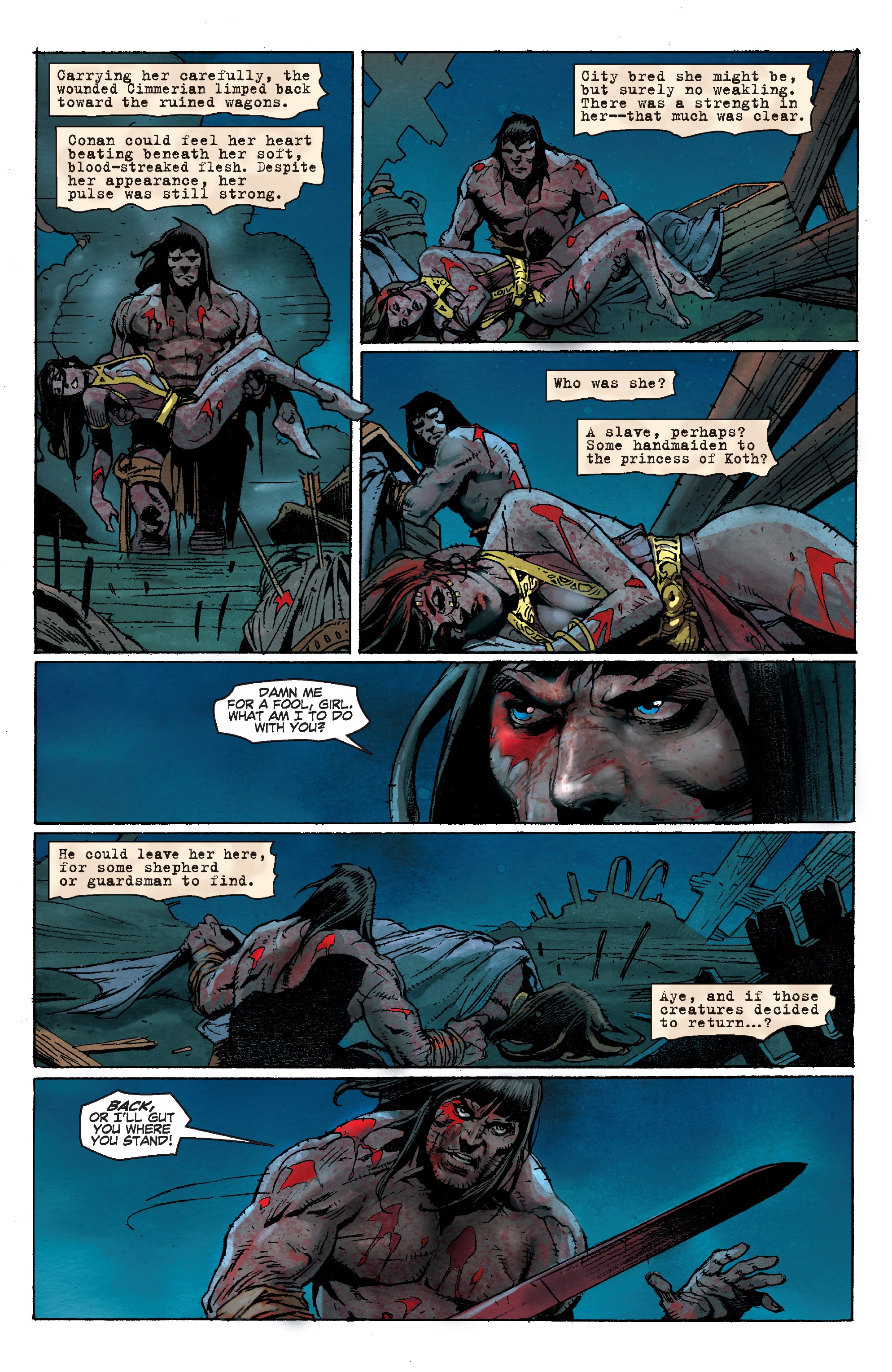 Read online Conan Chronicles Epic Collection comic -  Issue # TPB Return to Cimmeria (Part 3) - 23