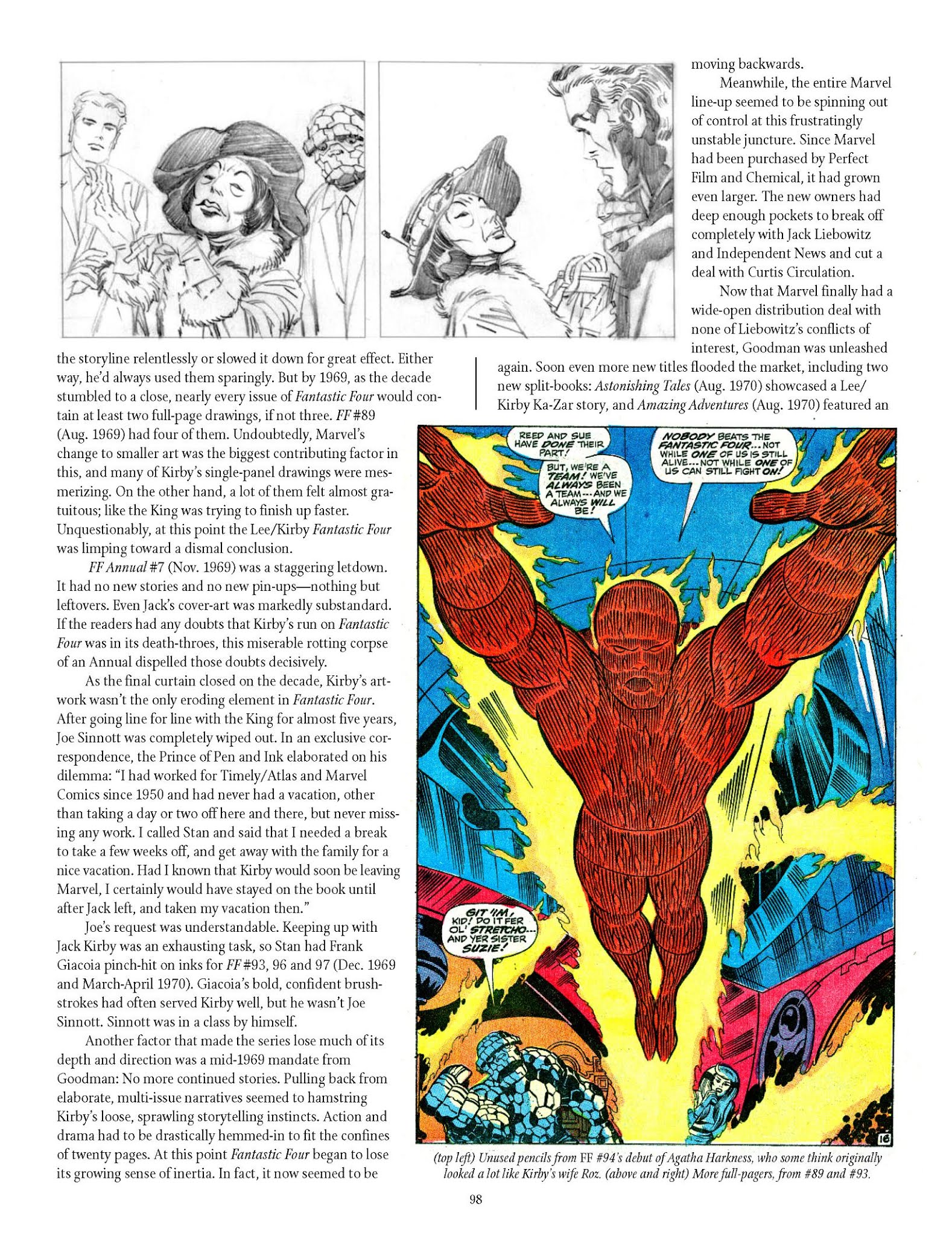 Read online The Jack Kirby Collector comic -  Issue #58 - 100