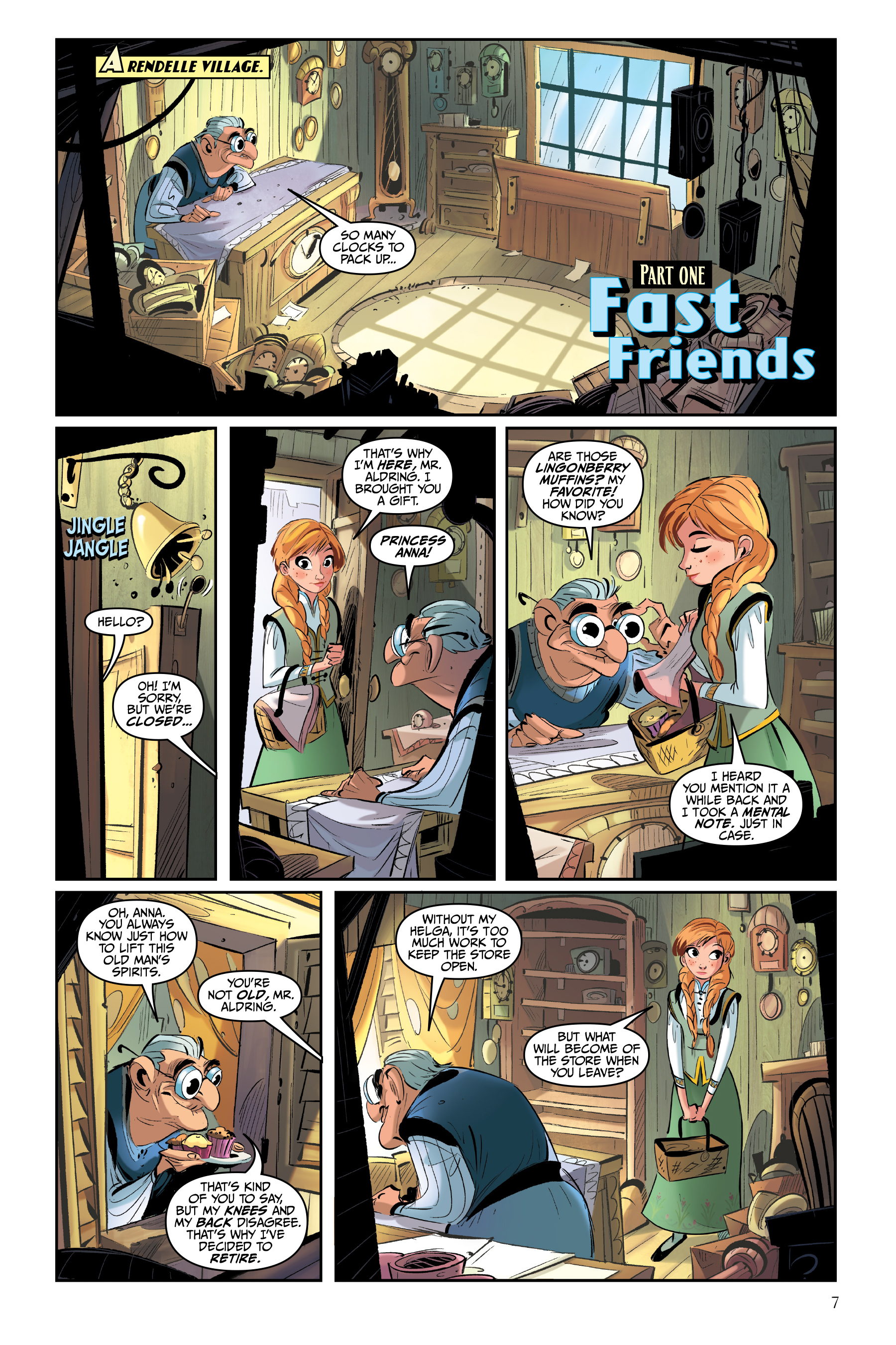 Read online Disney Frozen: Breaking Boundaries comic -  Issue # _TPB - 8