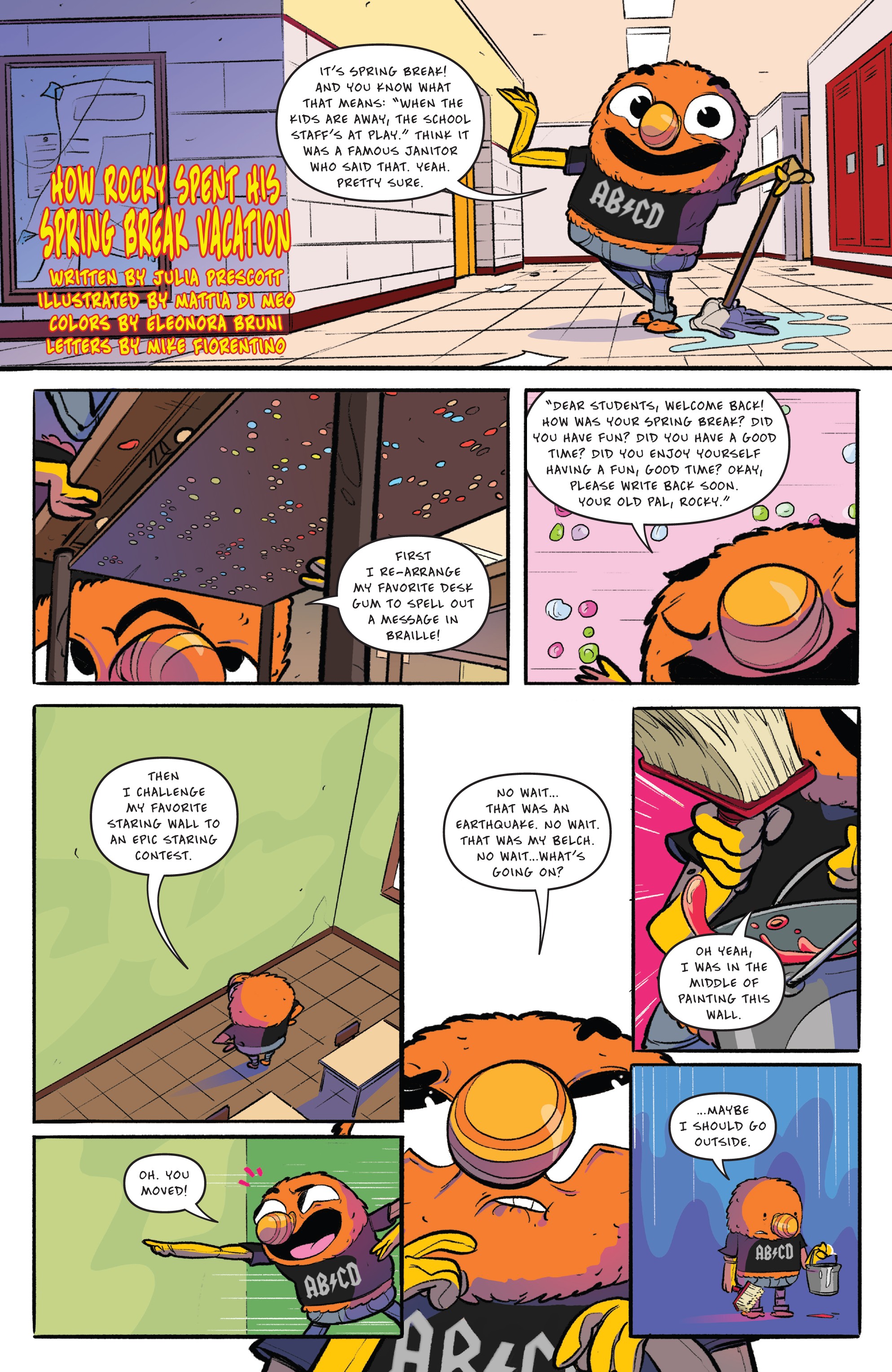Read online The Amazing World of Gumball: Spring Break Smash comic -  Issue # Full - 35
