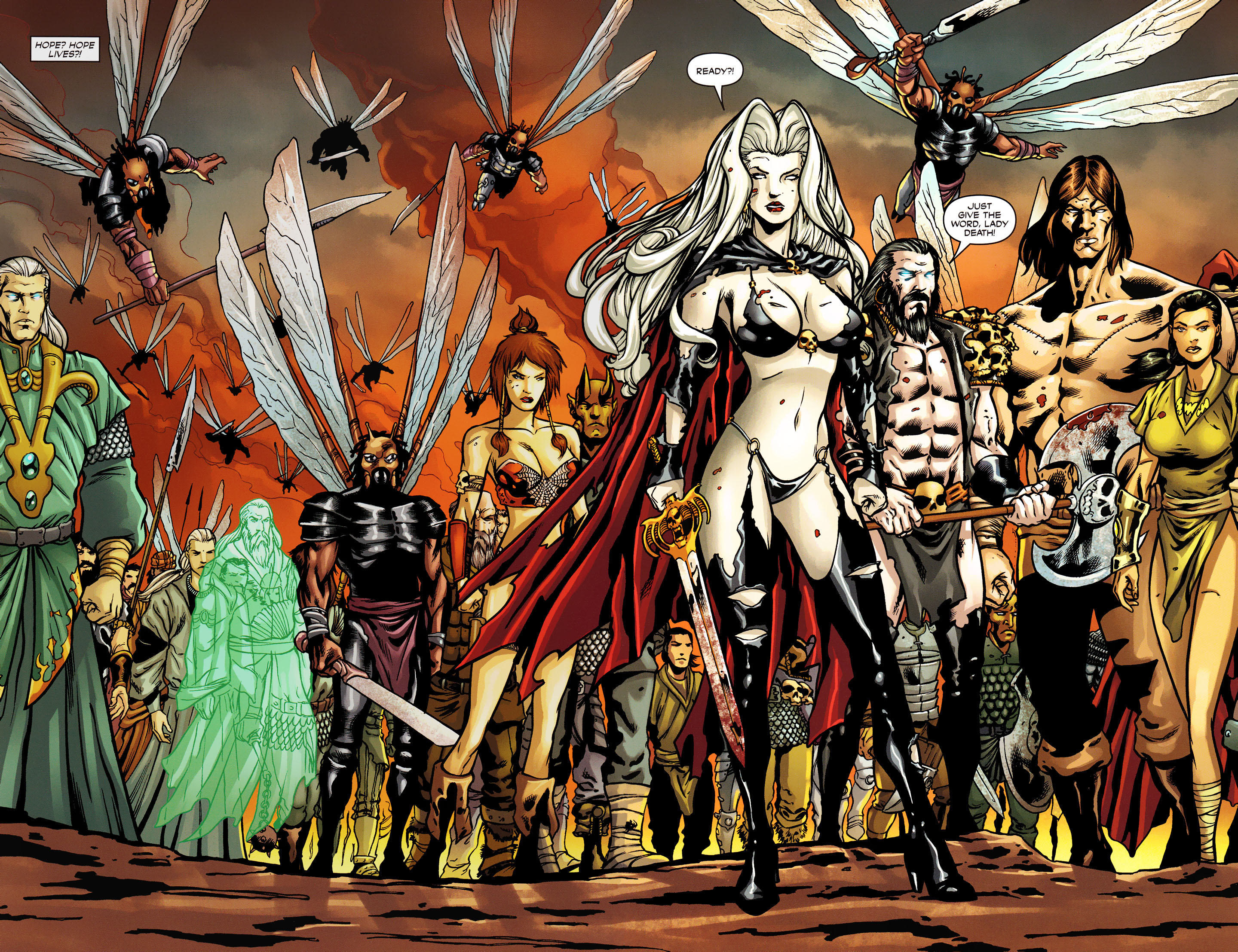 Read online Lady Death: Origins - Cursed comic -  Issue #3 - 7