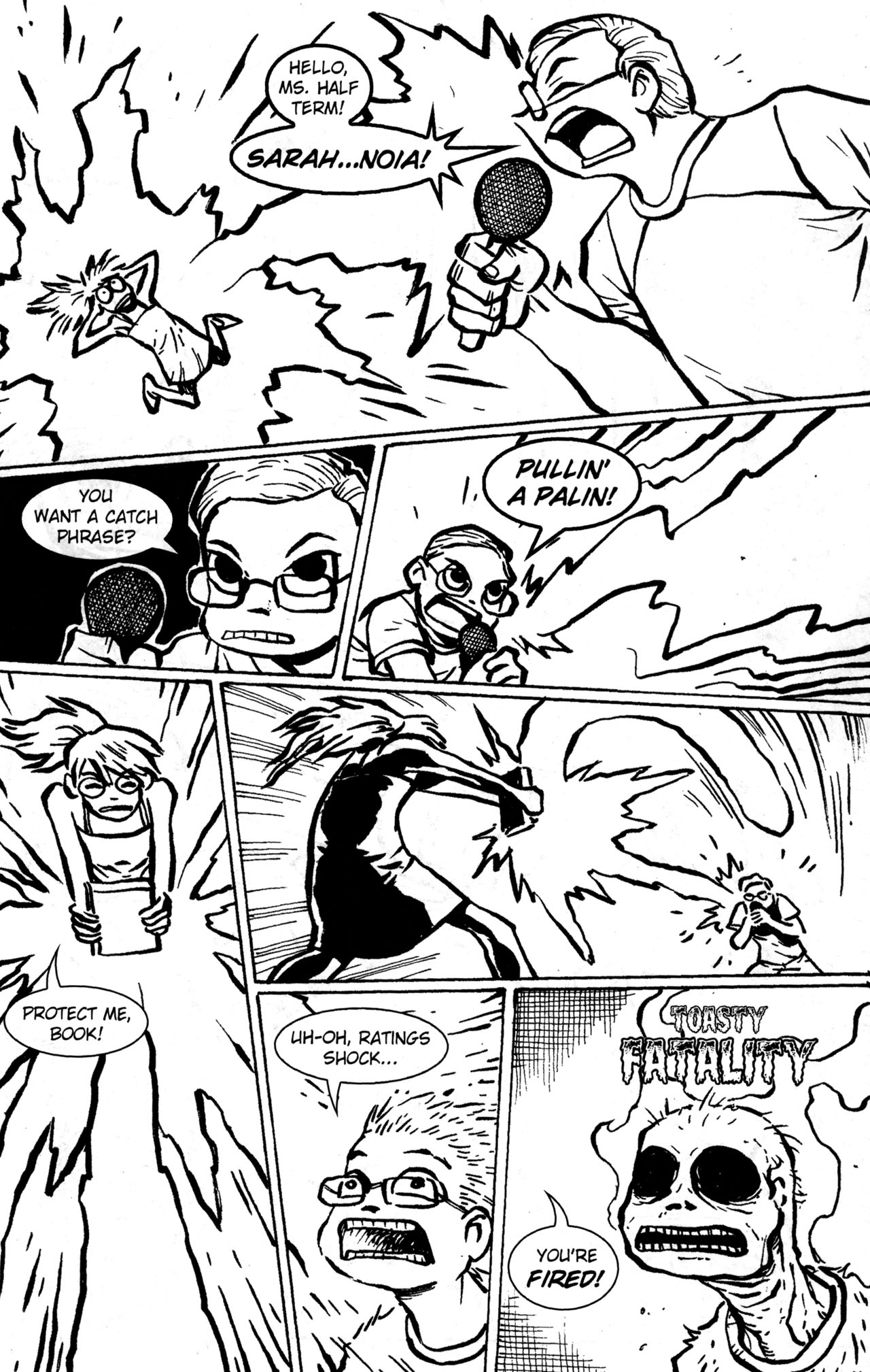 Read online Sarah Palin versus the World comic -  Issue # Full - 17