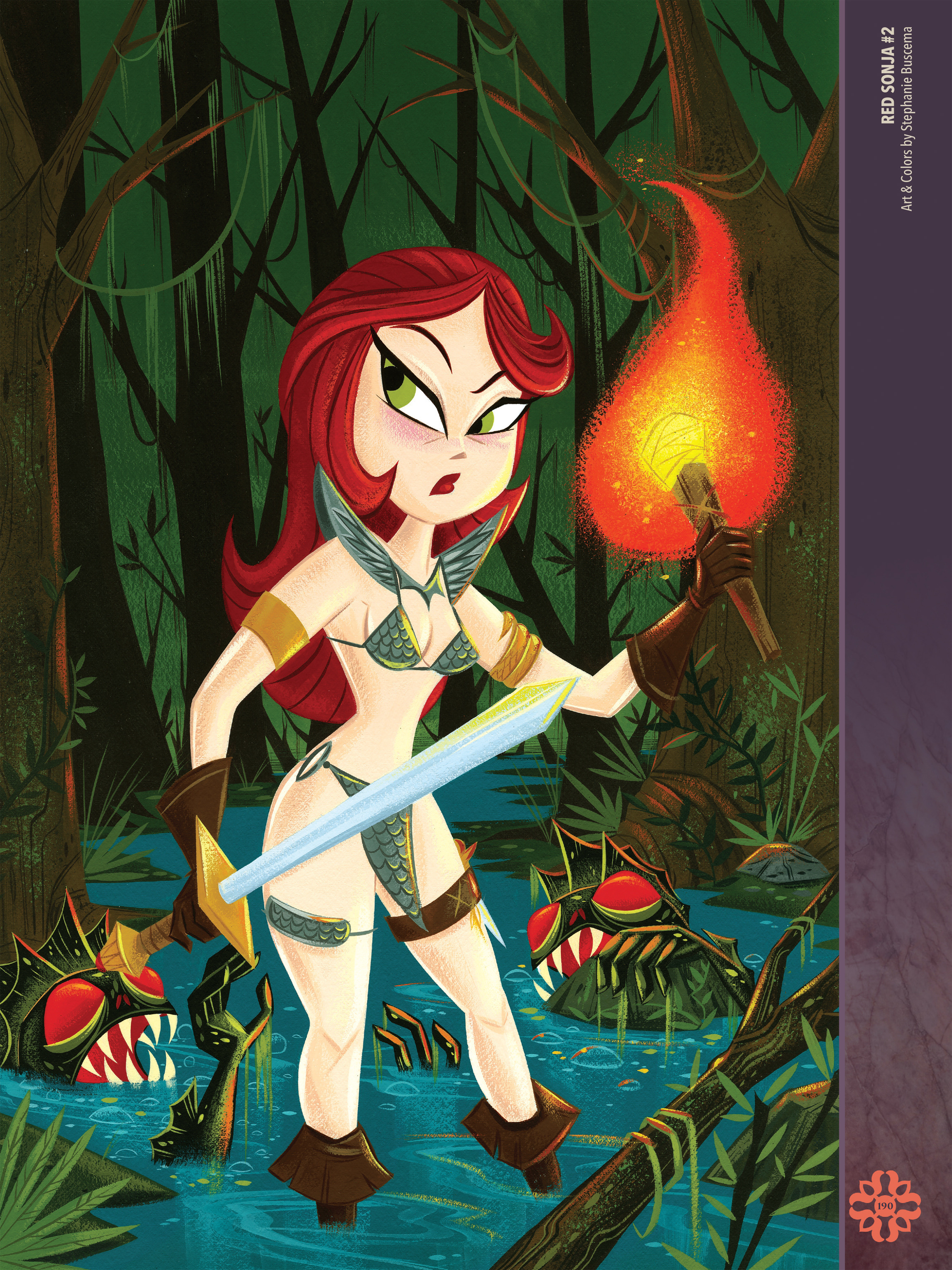 Read online The Art of Red Sonja comic -  Issue # TPB 2 (Part 2) - 91