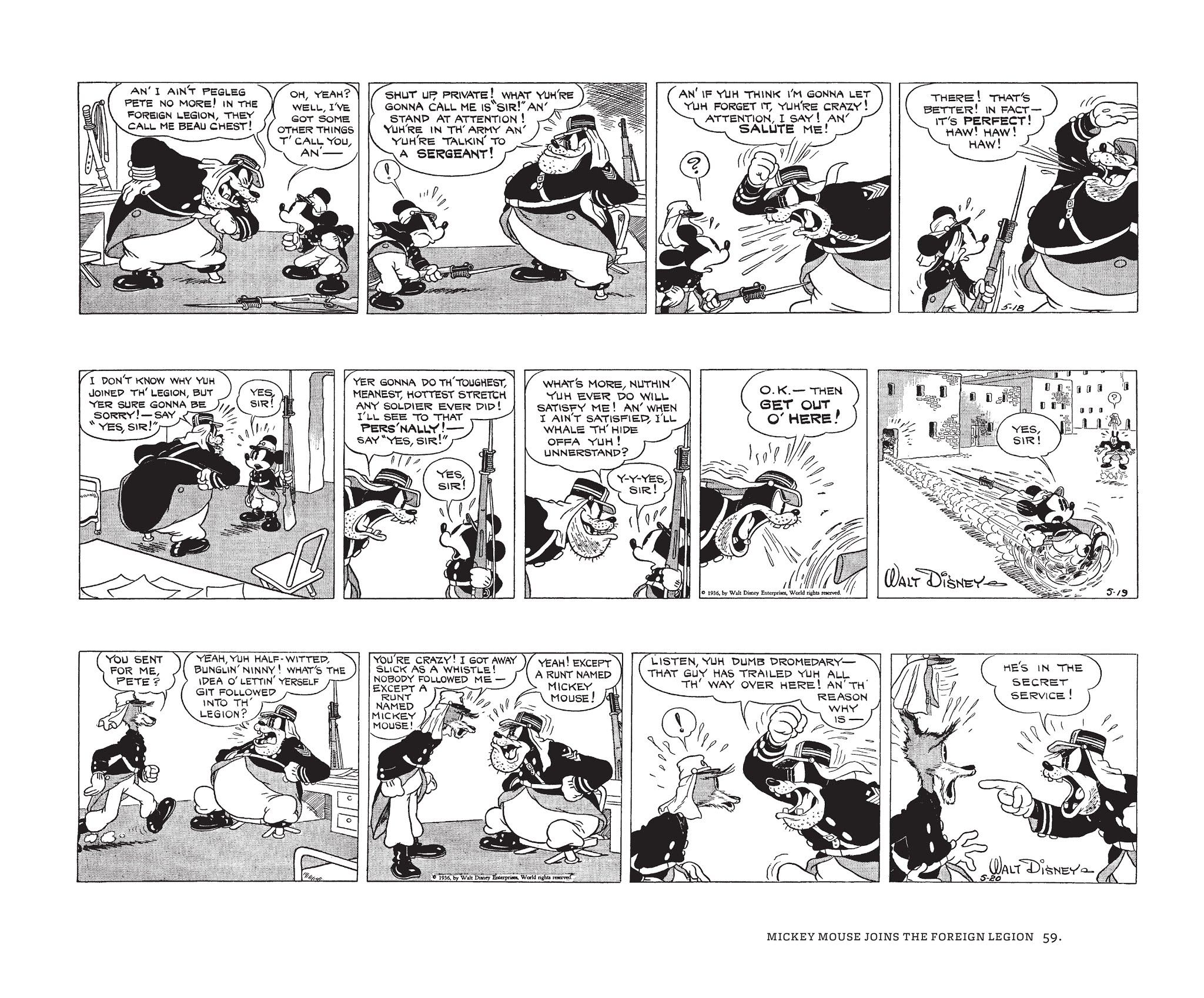 Read online Walt Disney's Mickey Mouse by Floyd Gottfredson comic -  Issue # TPB 4 (Part 1) - 59