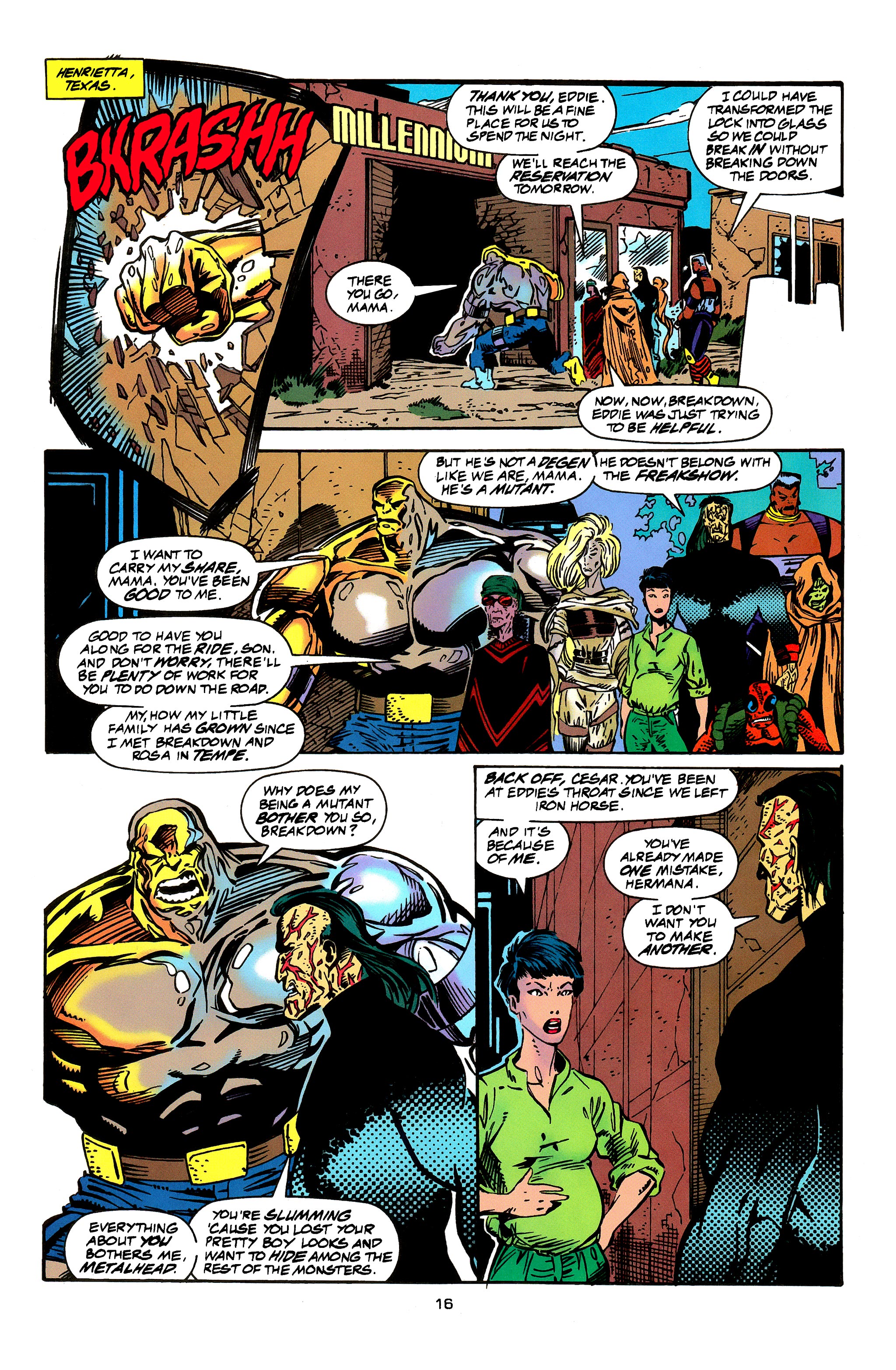 Read online X-Men 2099 comic -  Issue #12 - 14