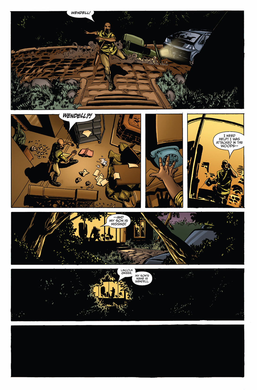 Read online Hunter's Moon comic -  Issue #2 - 4