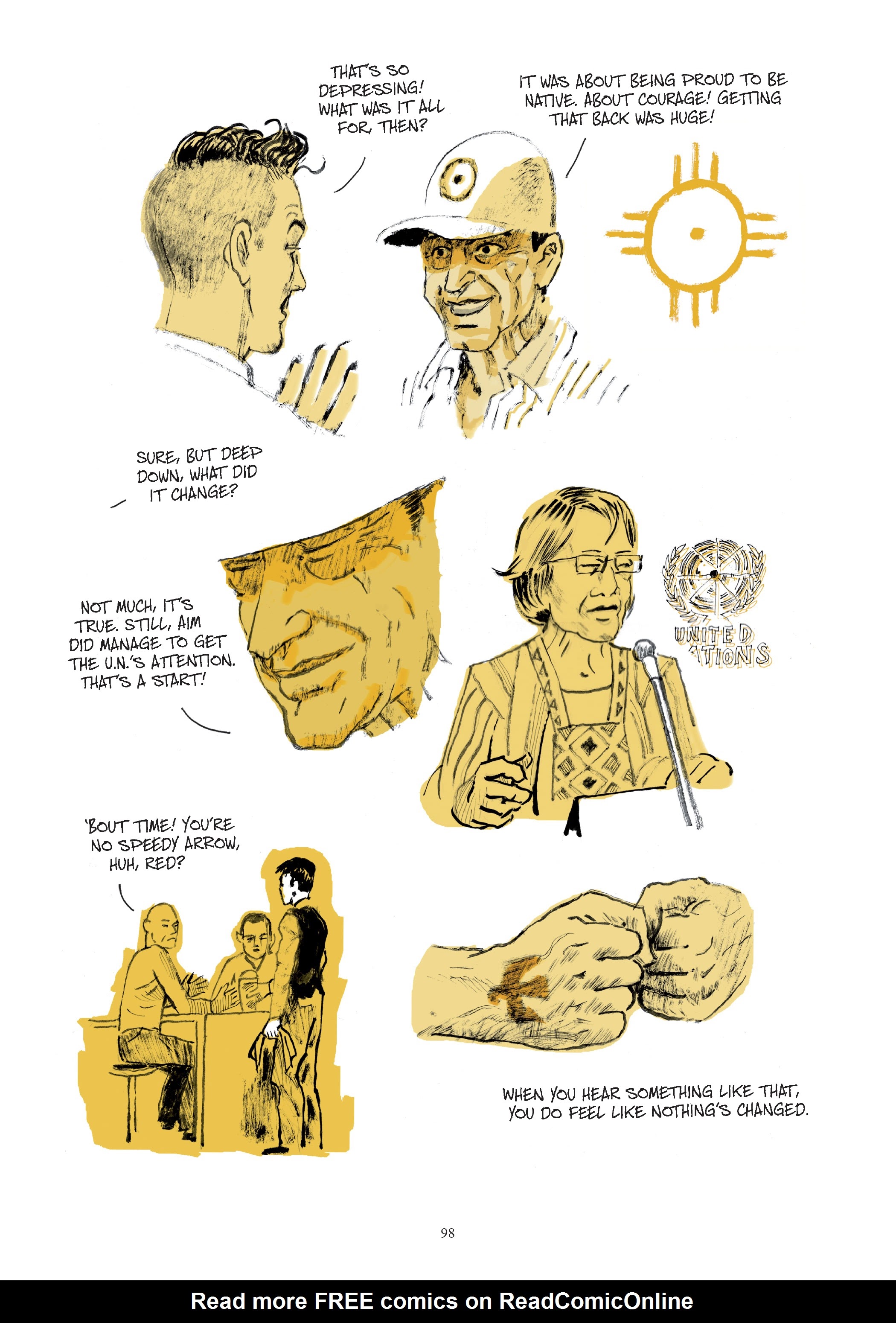 Read online Redbone: The True Story of A Native American Rock Band comic -  Issue # TPB - 84