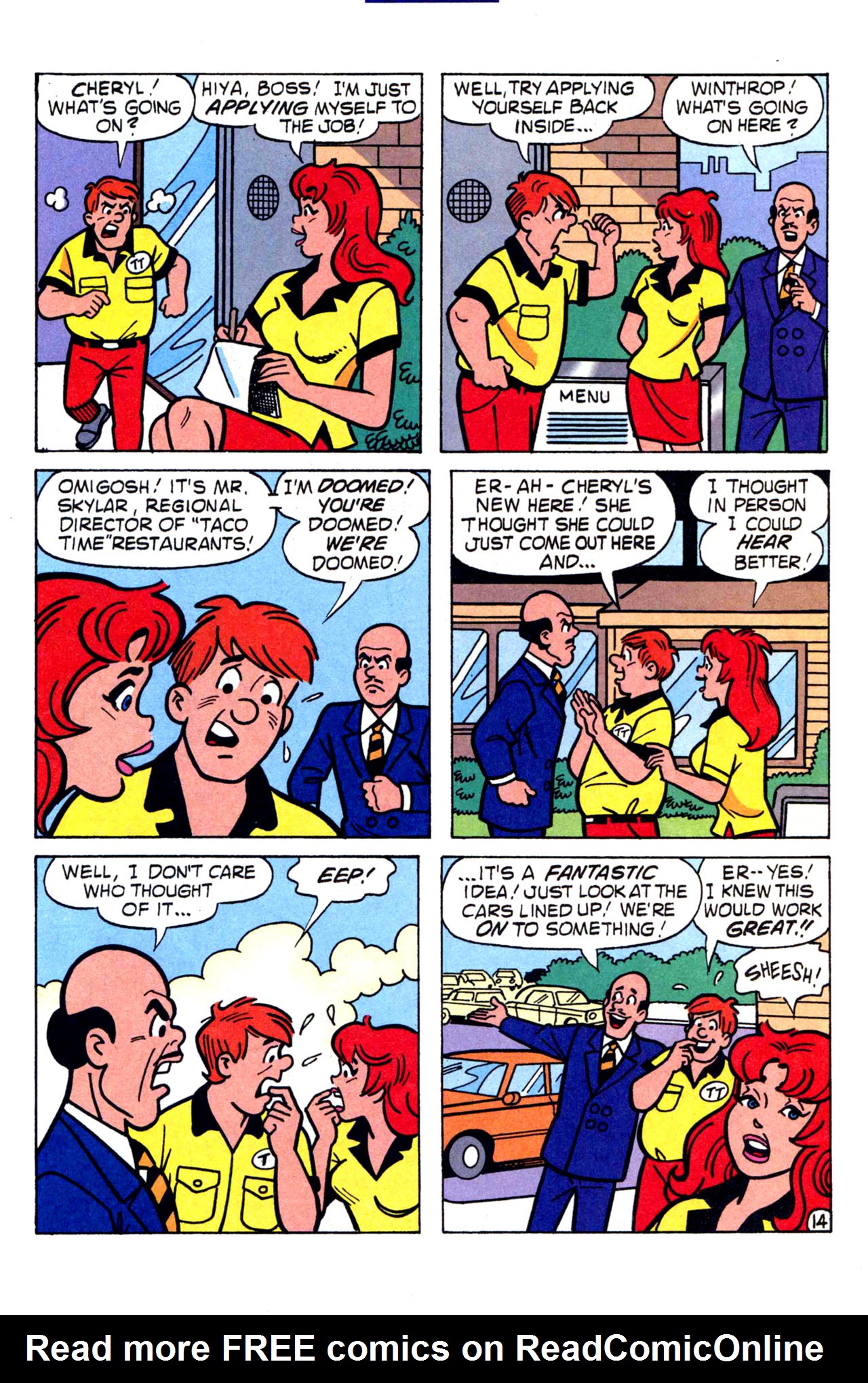 Read online Cheryl Blossom (1996) comic -  Issue #1 - 23