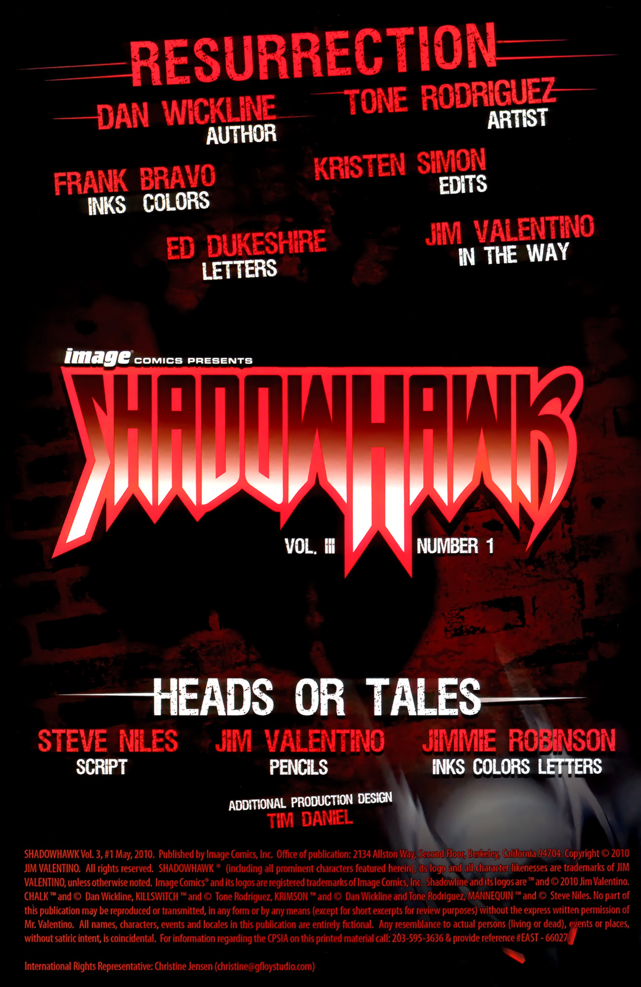 Read online ShadowHawk (2010) comic -  Issue #1 - 3