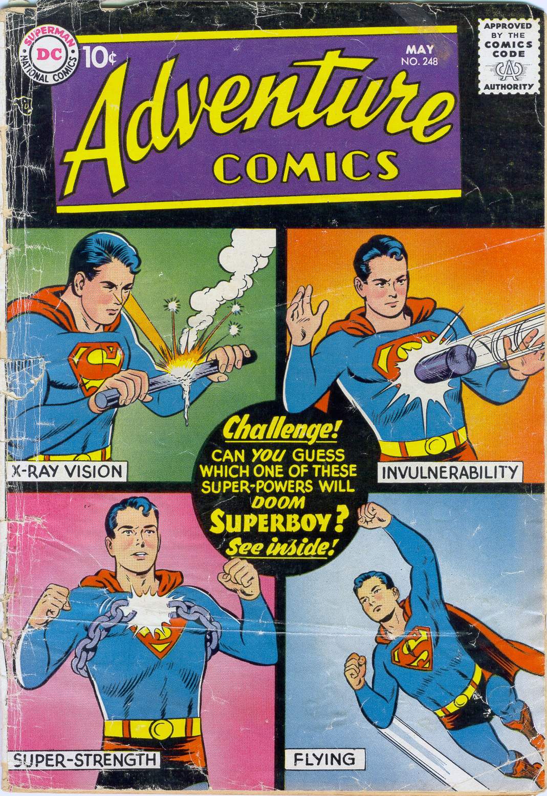 Read online Adventure Comics (1938) comic -  Issue #248 - 1