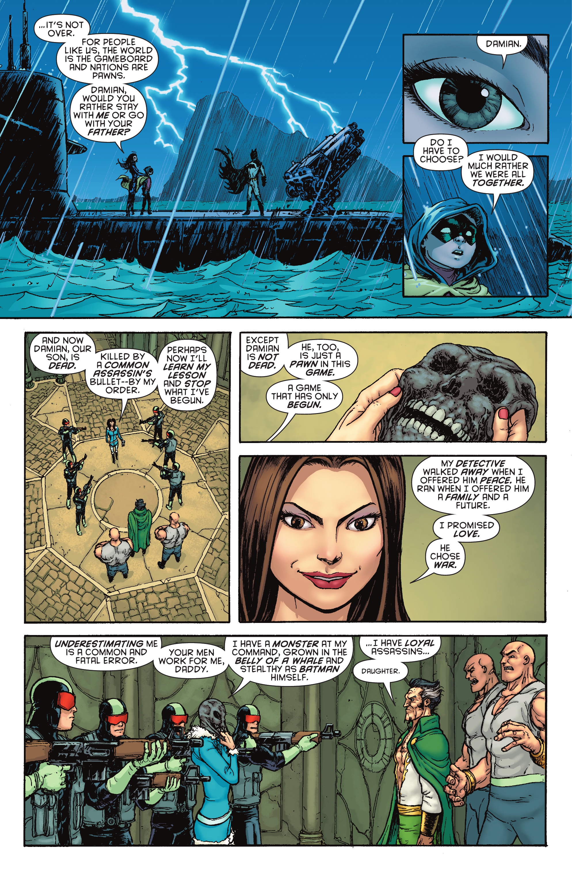 Read online Batman Arkham: Talia al Ghul comic -  Issue # TPB (Part 2) - 137