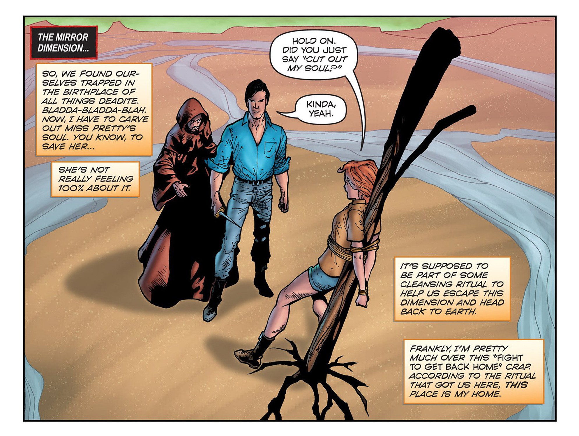 Read online Evil Dead 2: Cradle of the Damned comic -  Issue #5 - 4