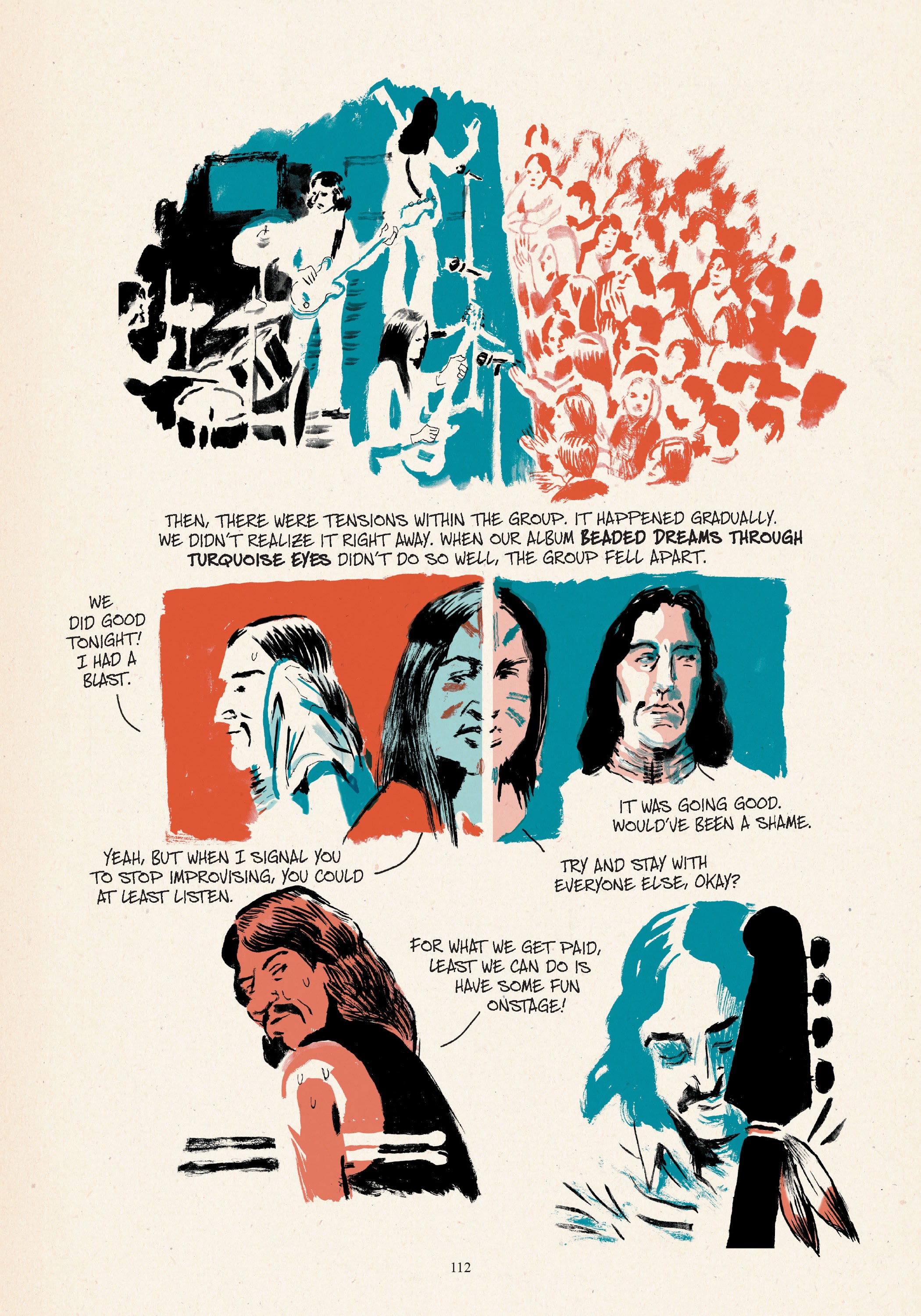 Read online Redbone: The True Story of A Native American Rock Band comic -  Issue # TPB - 95