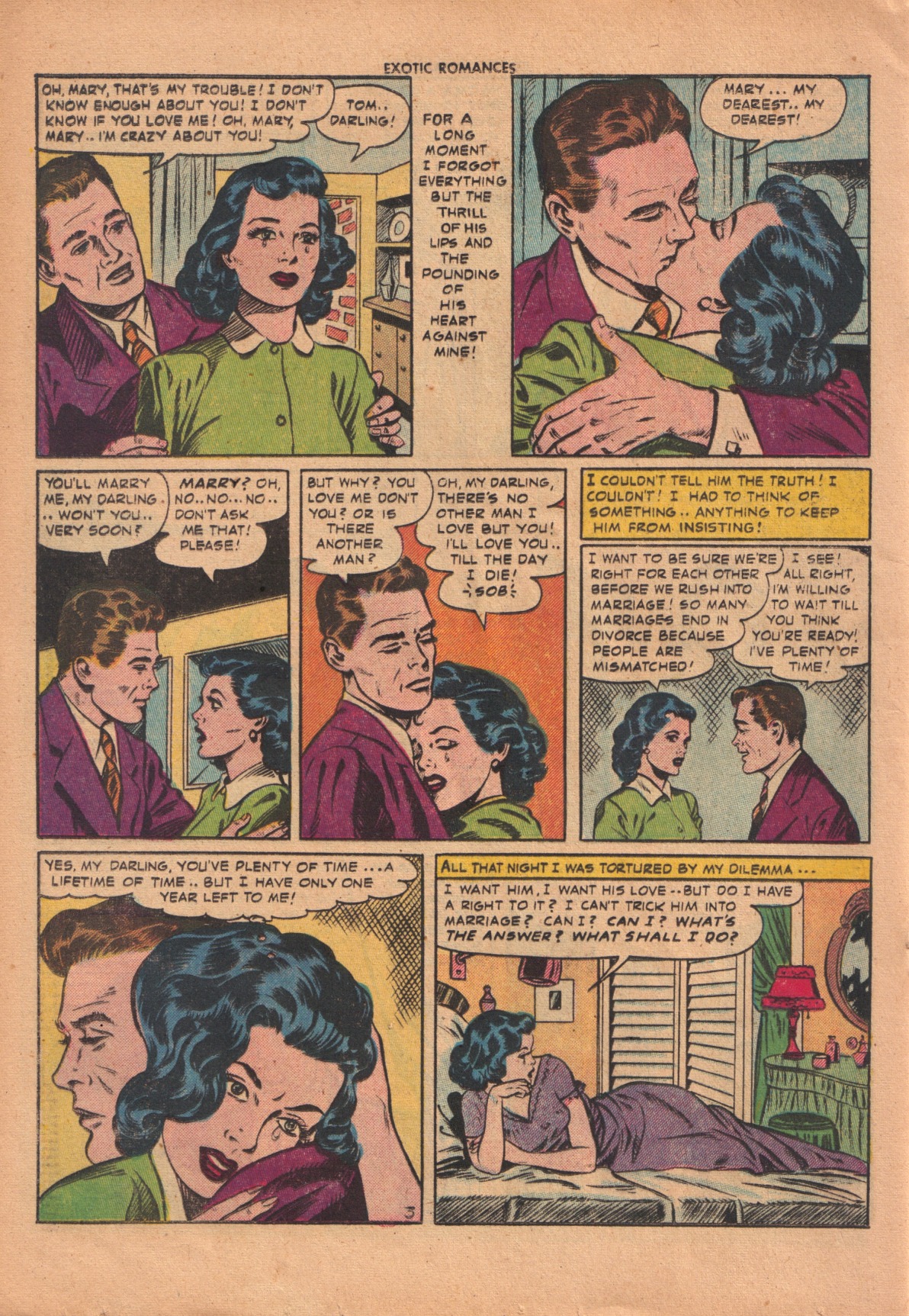Read online Exotic Romances comic -  Issue #29 - 20