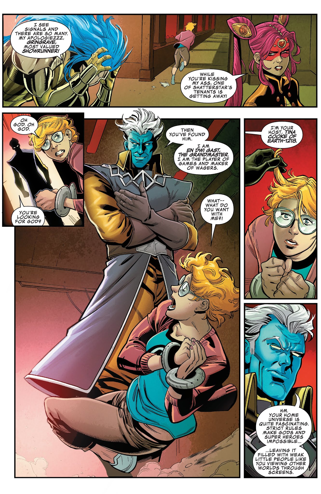 Read online Shatterstar comic -  Issue #3 - 4