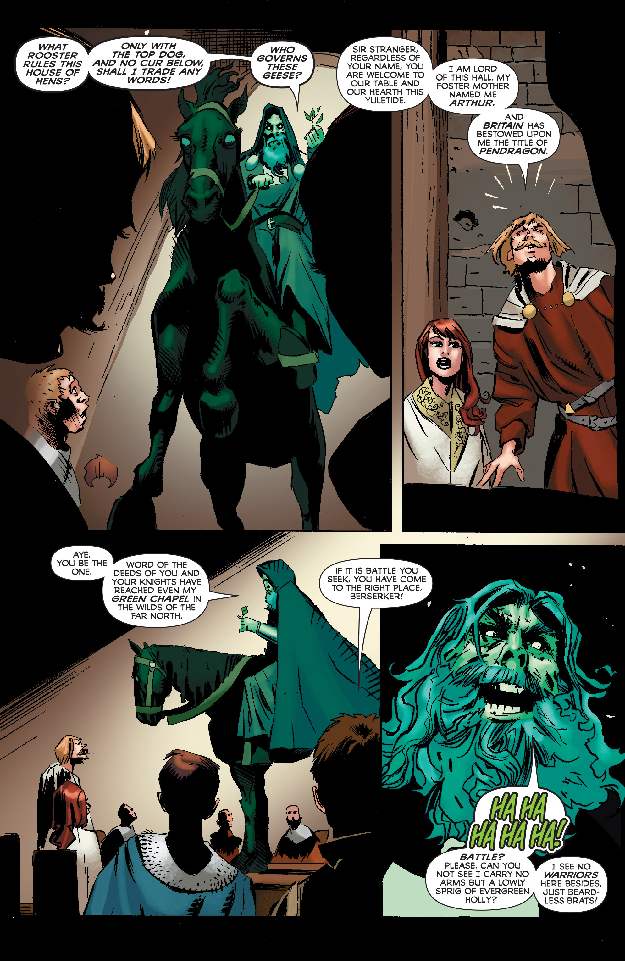 Read online Immortal Brothers: The Tale of the Green Knight comic -  Issue # Full - 5