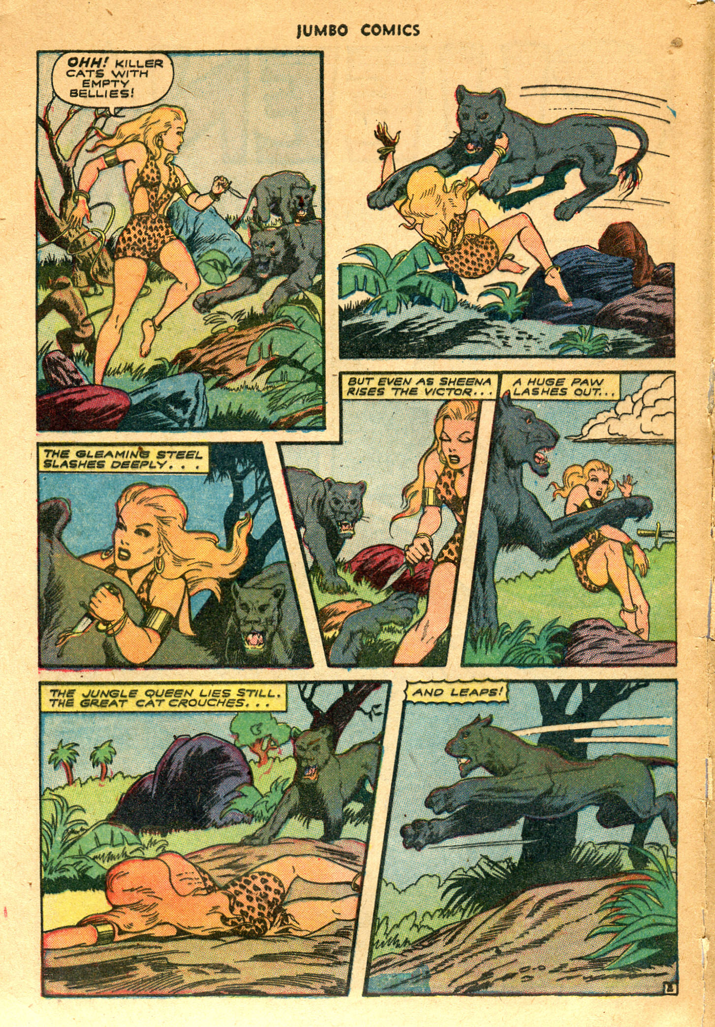 Read online Jumbo Comics comic -  Issue #70 - 4