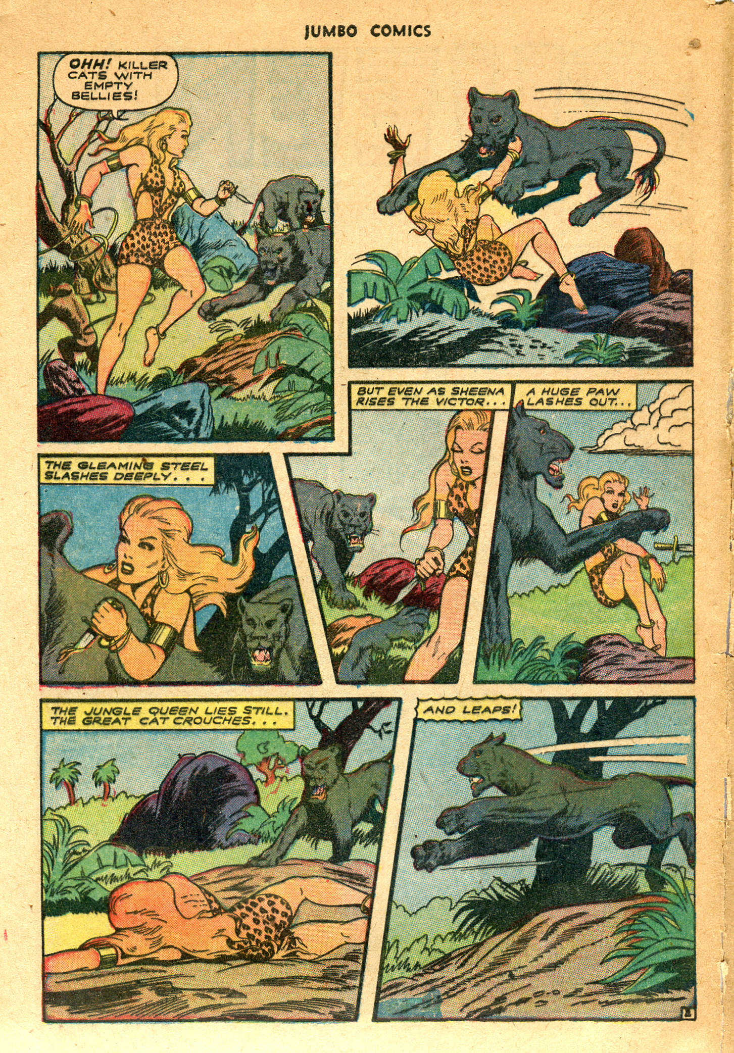 Read online Jumbo Comics comic -  Issue #70 - 4