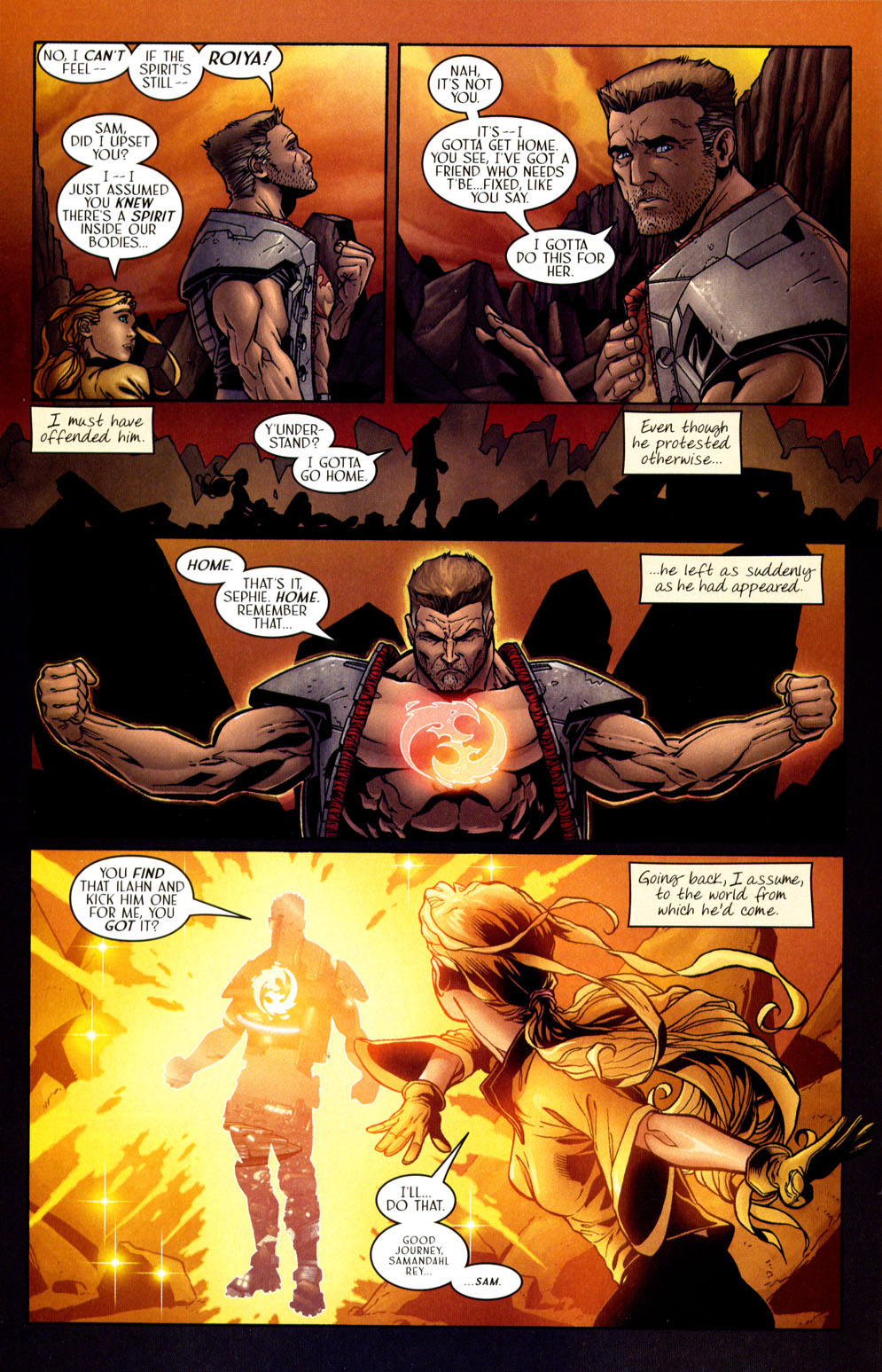 Read online Meridian comic -  Issue #20 - 21