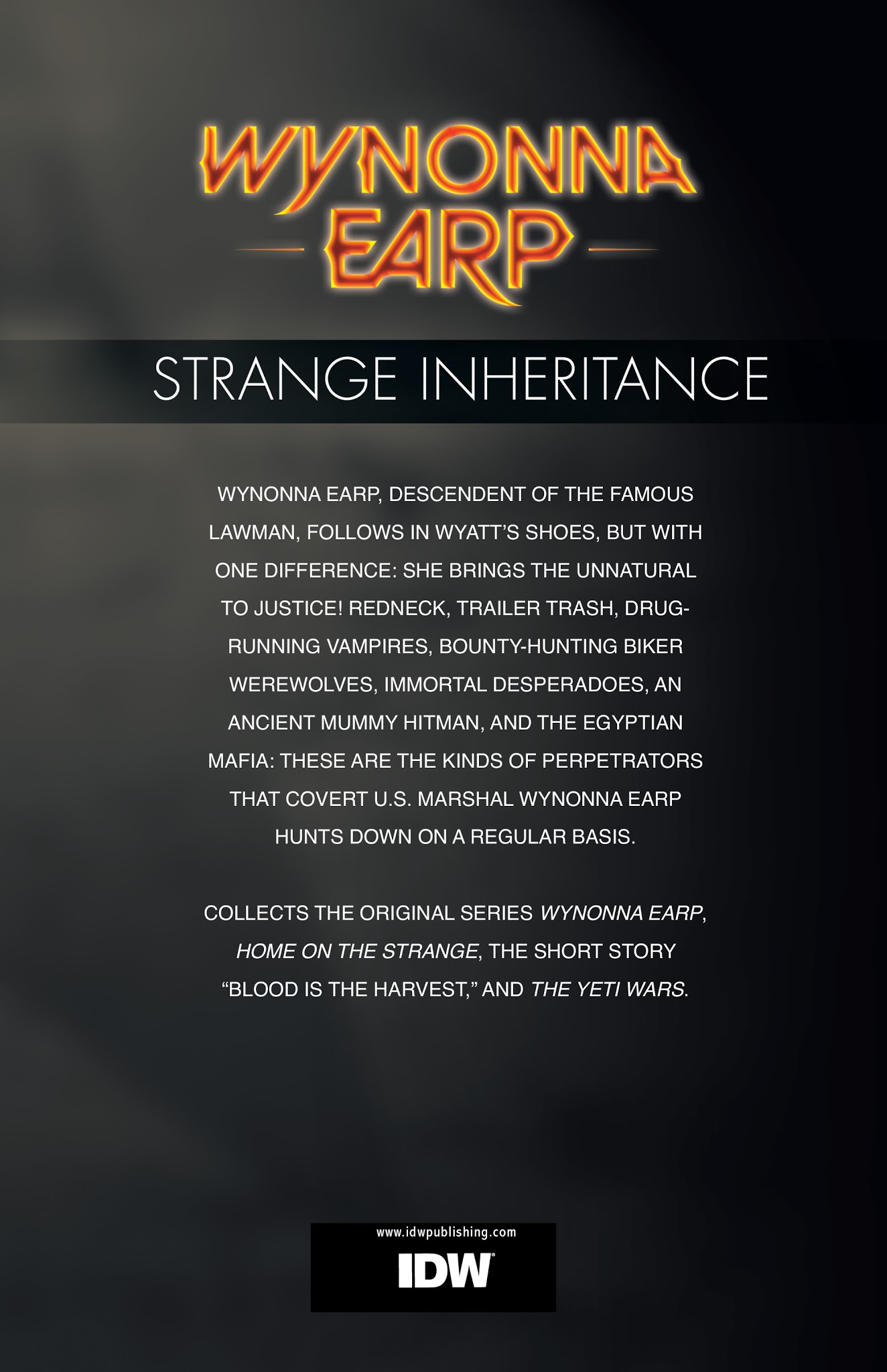 Read online Wynonna Earp: Strange Inheritance comic -  Issue # TPB - 313