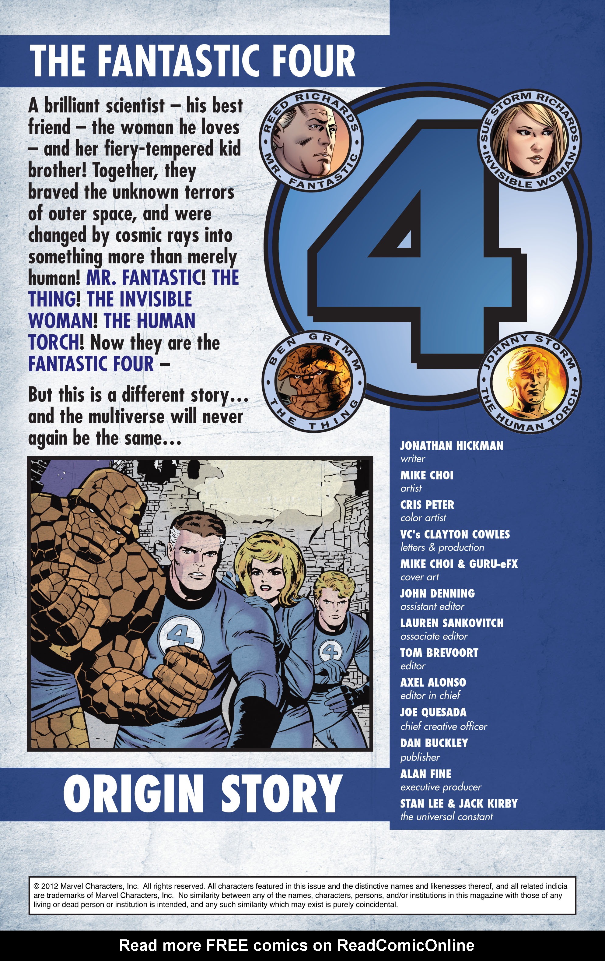 Read online Fantastic Four (1961) comic -  Issue #605.1 - 2