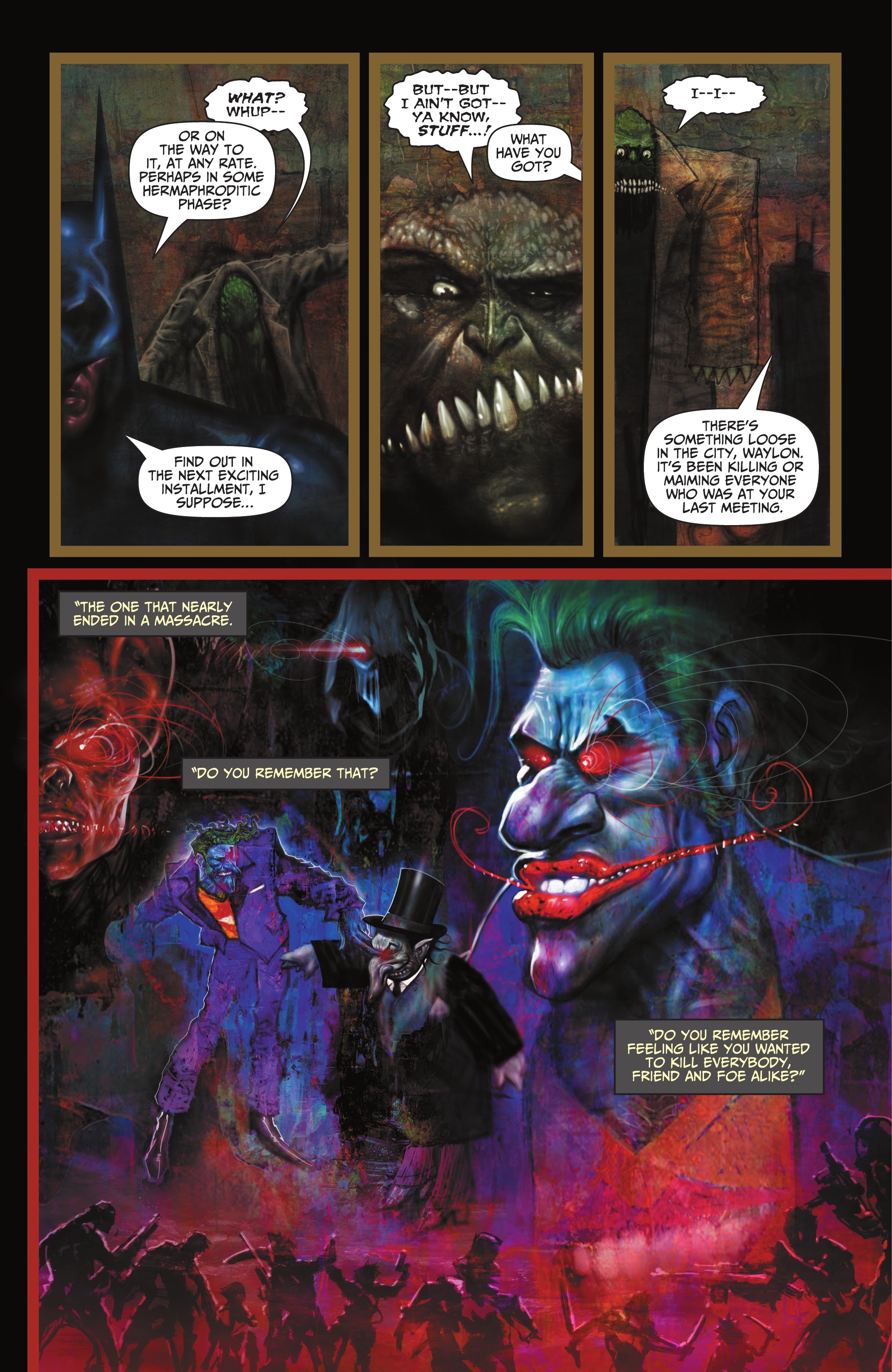 Read online Batman: Reptilian comic -  Issue #4 - 12