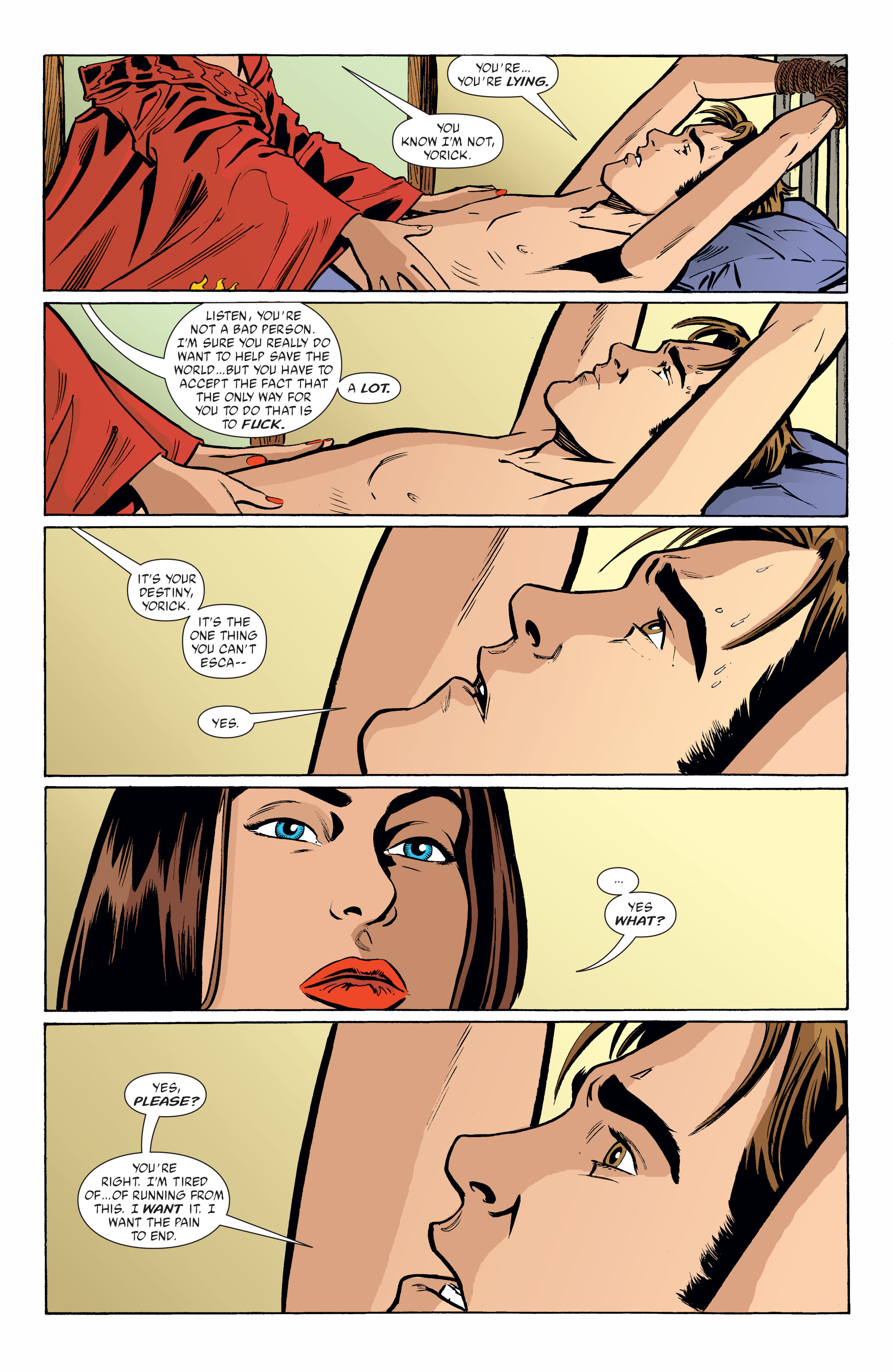 Read online Y: The Last Man (2002) comic -  Issue #19 - 22