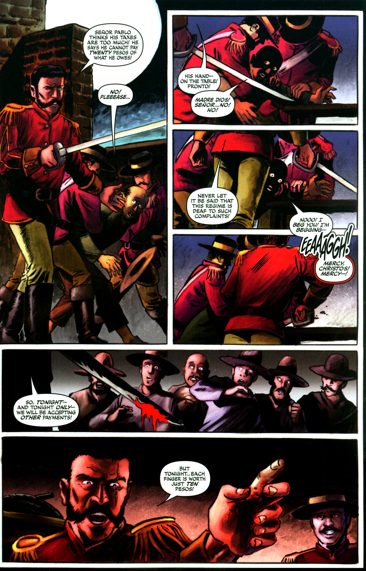 Read online Zorro (2008) comic -  Issue #3 - 5