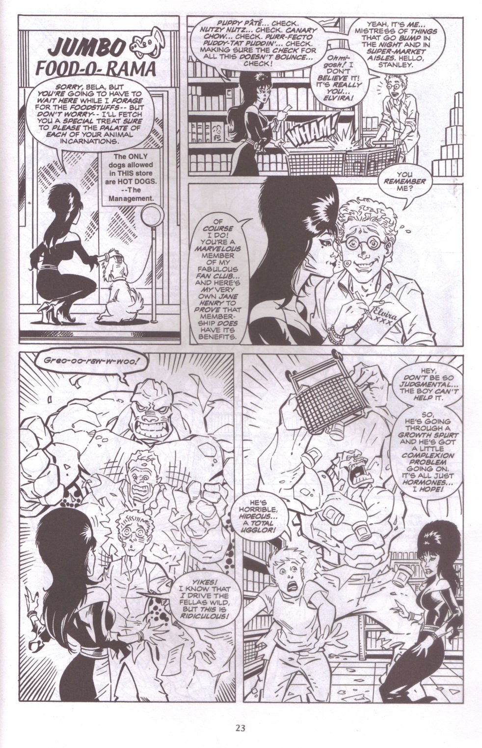 Read online Elvira, Mistress of the Dark comic -  Issue #158 - 20