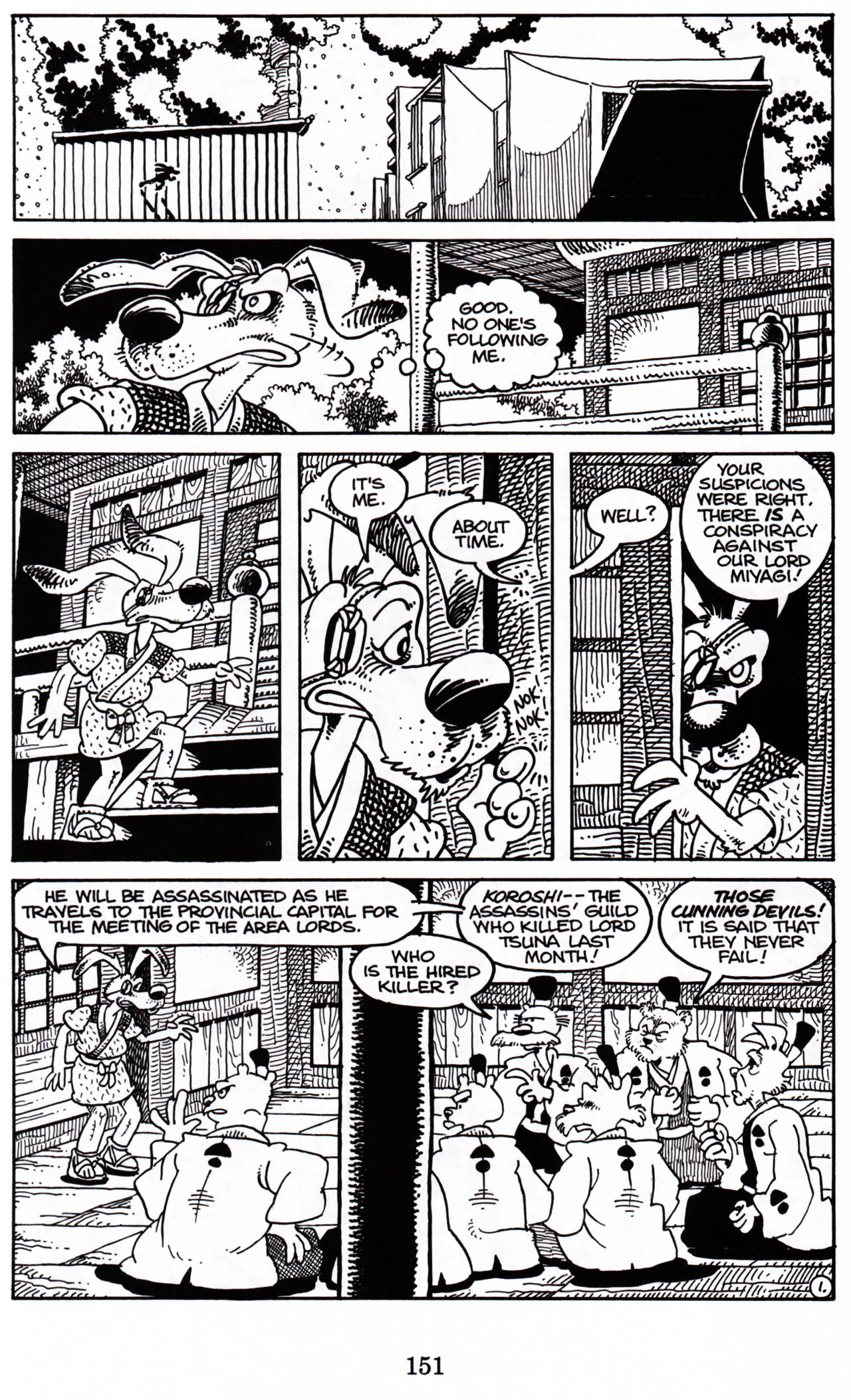 Read online Usagi Yojimbo (1996) comic -  Issue #5 - 2