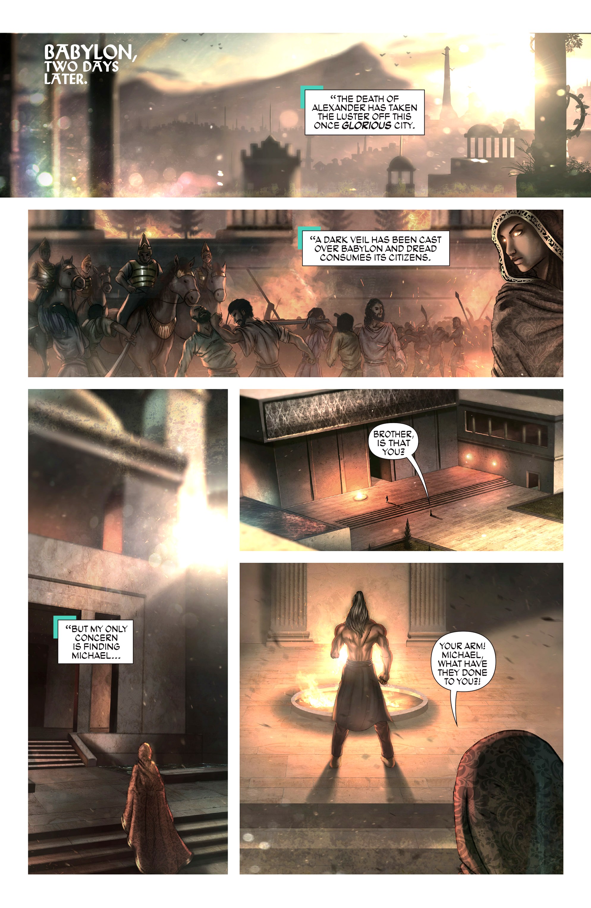 Read online Knights of the Golden Sun comic -  Issue #2 - 13