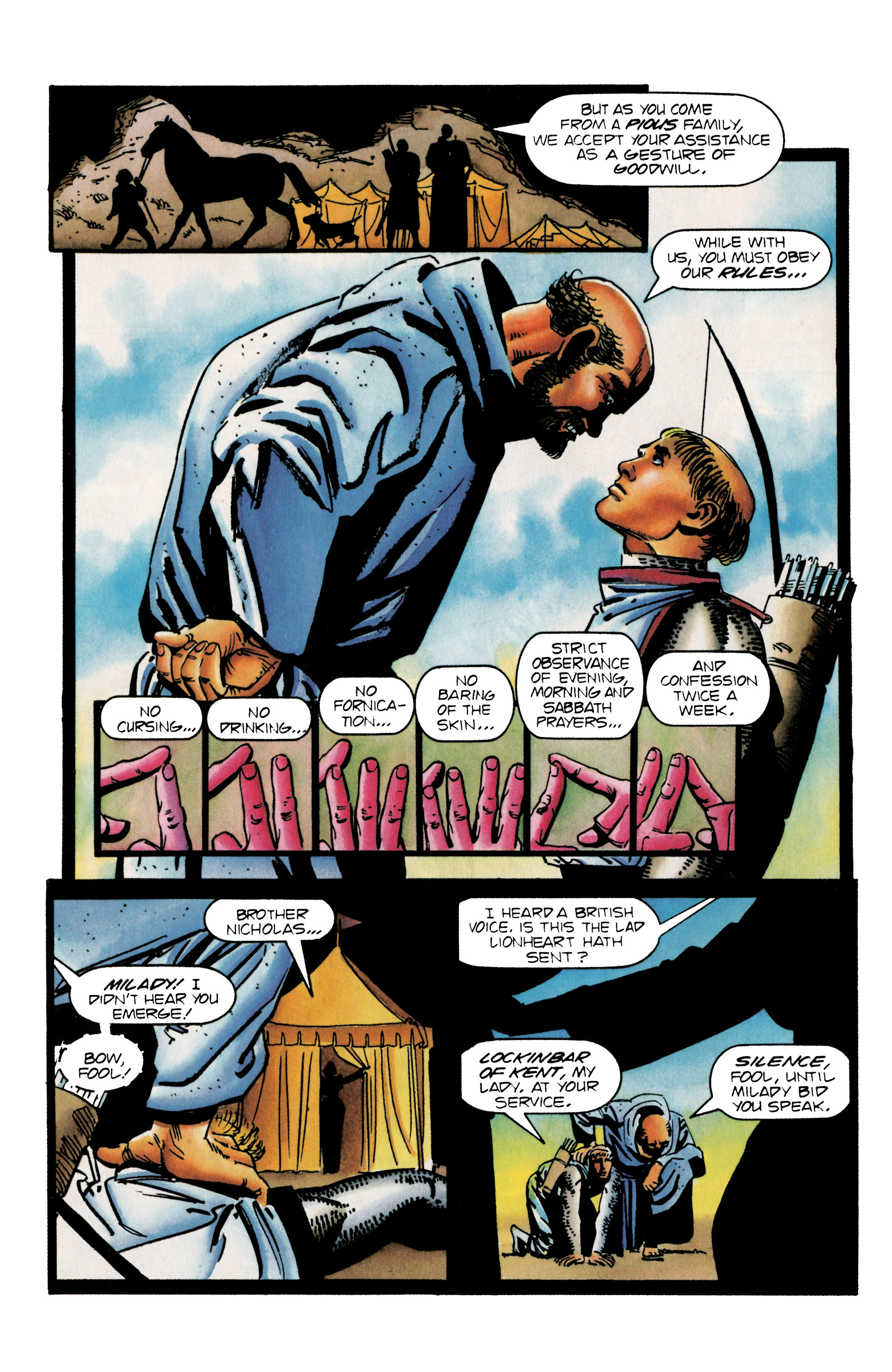 Read online Eternal Warrior (1992) comic -  Issue #25 - 5