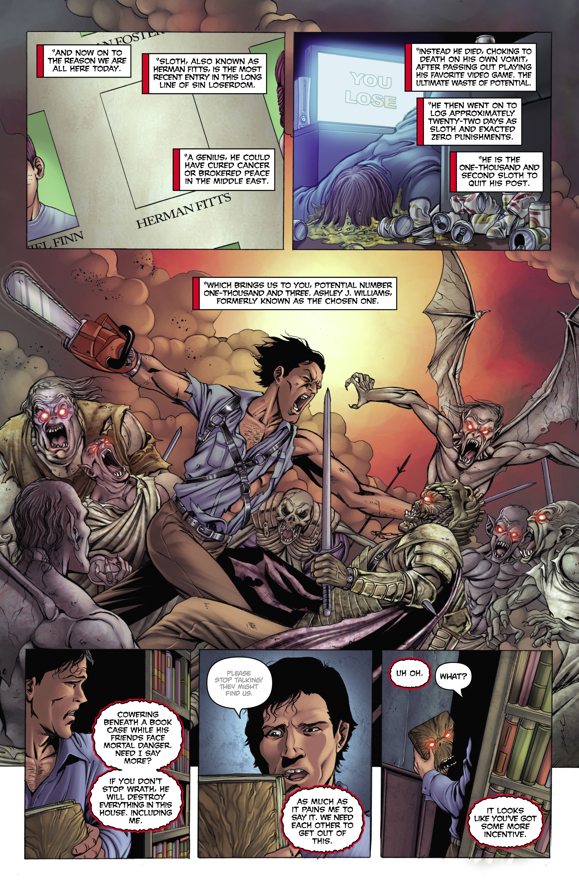 Read online Army of Darkness: Home Sweet Hell comic -  Issue # TPB - 78